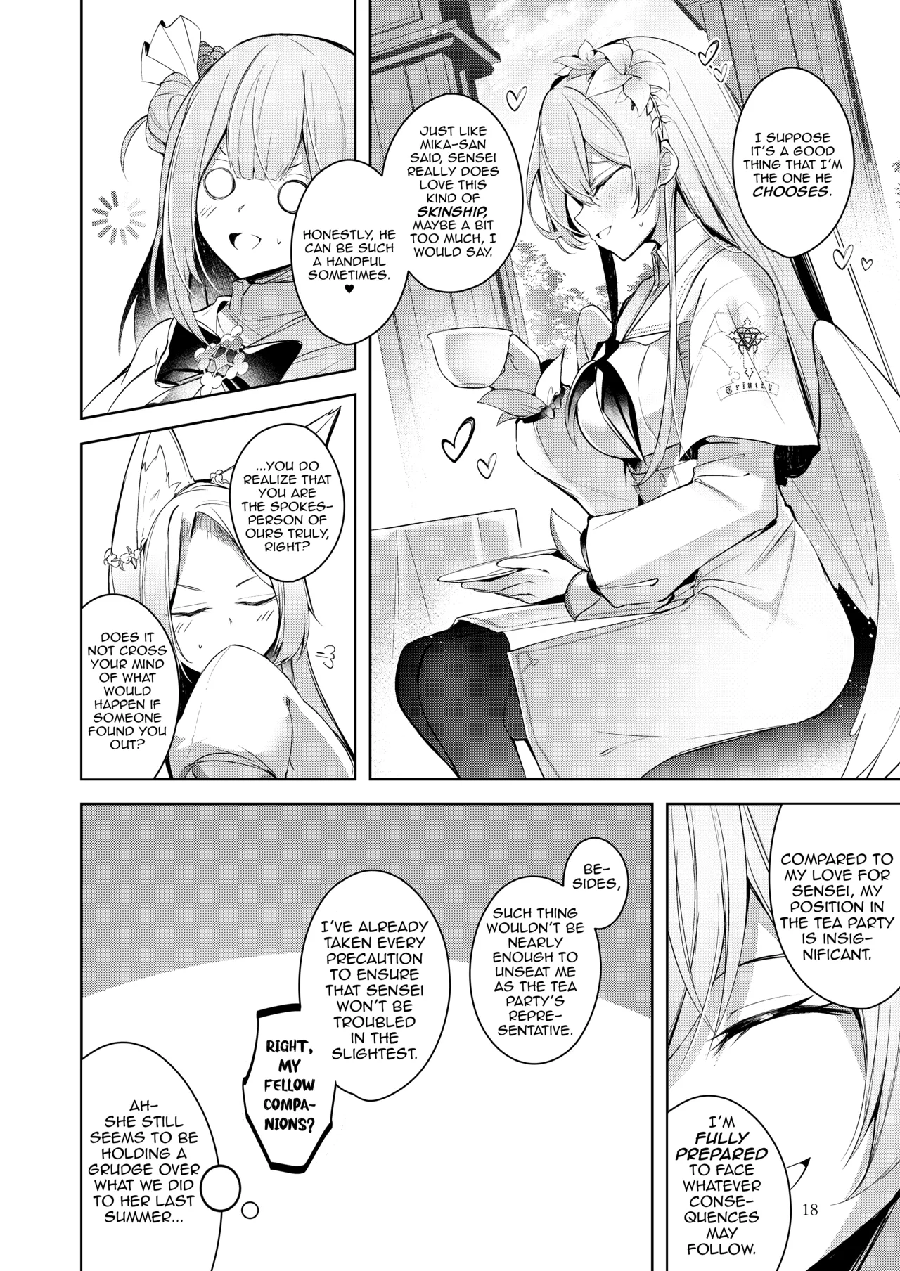 [Midorineko (Midori)]Watashi ga Ichiban Sensei ni Aisarete irun desu kedo????? | I’m the One That Sensei Loves the Most, Right????(Blue Archive) [English] [DeppoTL] [Digital] Page 17