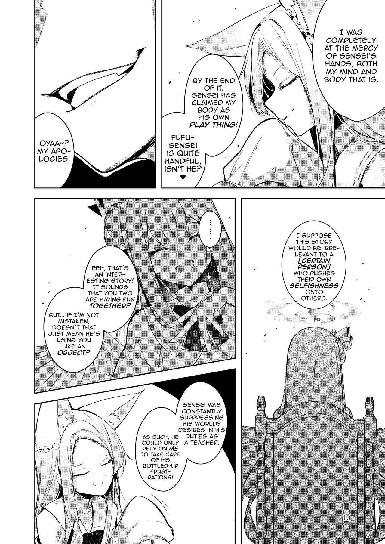 [Midorineko (Midori)]Watashi ga Ichiban Sensei ni Aisarete irun desu kedo????? | I’m the One That Sensei Loves the Most, Right????(Blue Archive) [English] [DeppoTL] [Digital] Page 9
