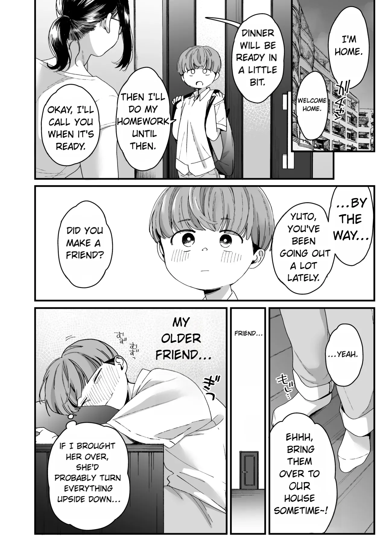 [Misaki (BUTA)]Boku no Toshiue no Tomodachi | My Older Friend[English] Page 9