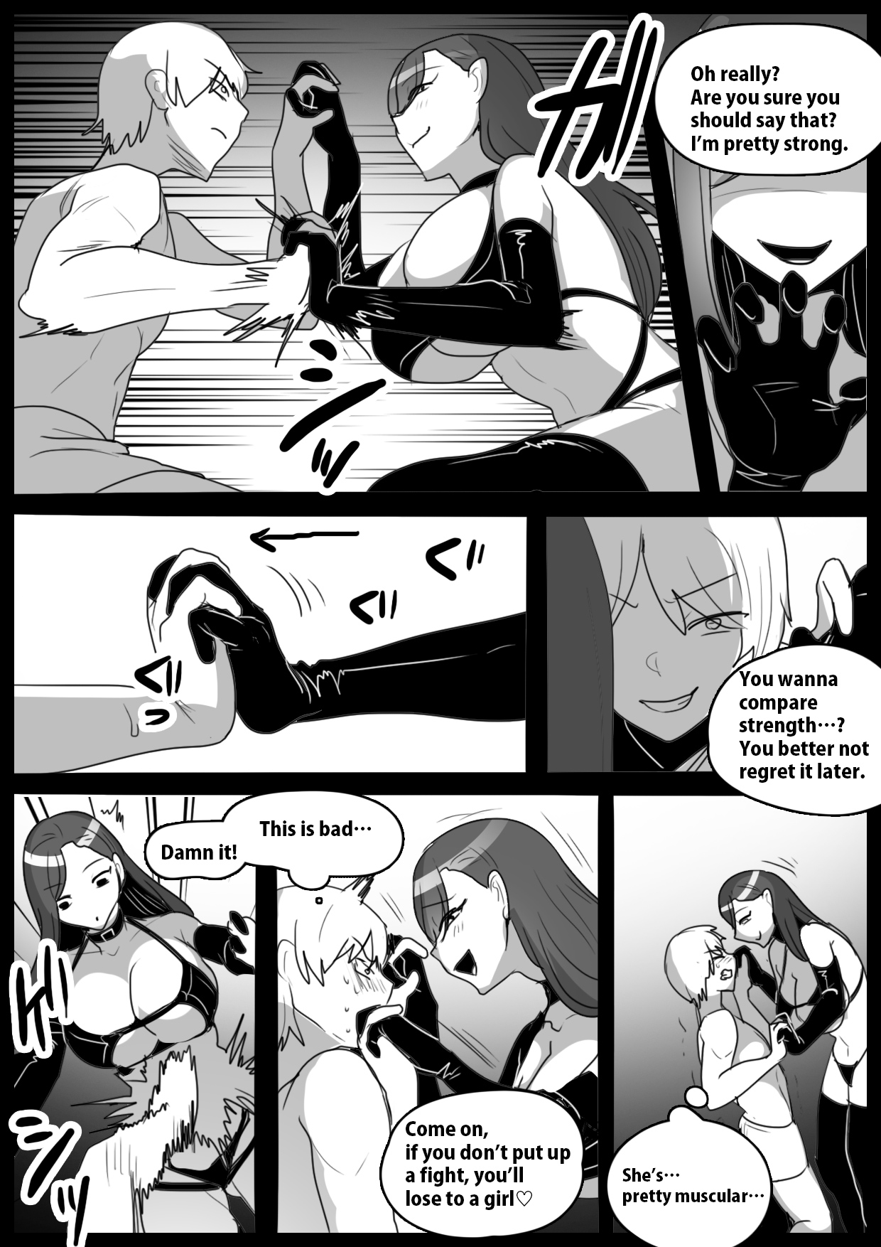[The Nation of Head Scissors (Toppogi)]Girls Beat!   -vs Meisa-[English] Page 3