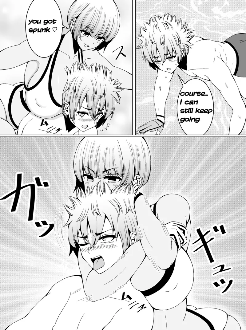 [tetsunohiji]Makenuki | A Horny Defeat[English] Page 17