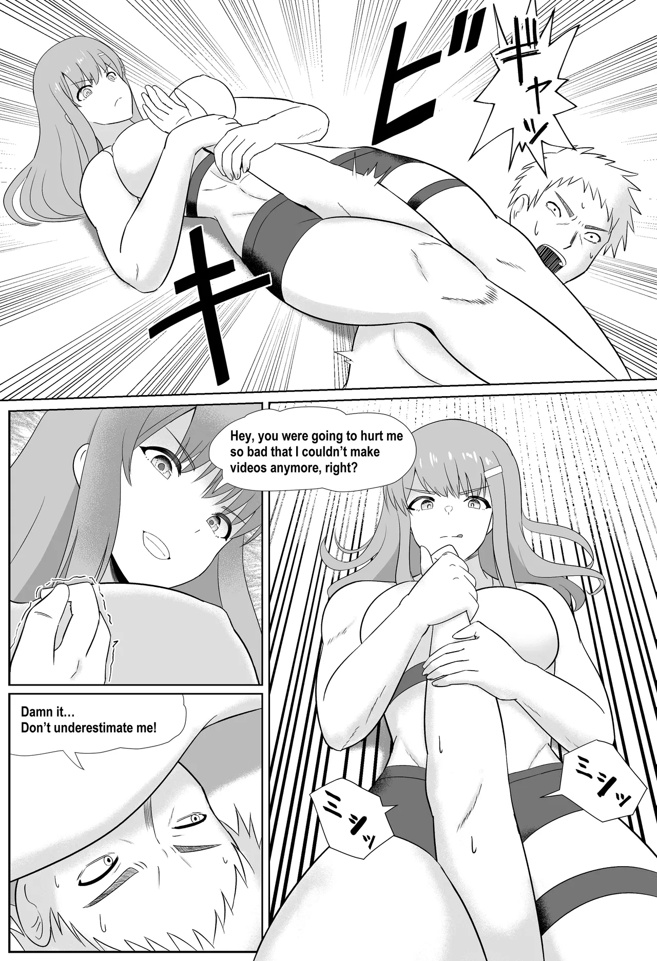 [The Nation of Head Scissors (Vaioovu)]Taiman! -Madoka-chan ni Maketakunai- |  Taiman! I Can't Let Madoka Beat Me![English] Page 14