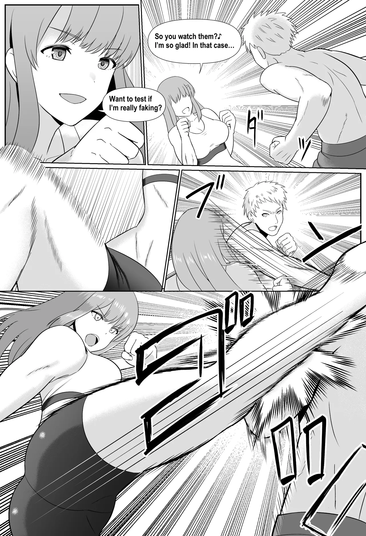 [The Nation of Head Scissors (Vaioovu)]Taiman! -Madoka-chan ni Maketakunai- |  Taiman! I Can't Let Madoka Beat Me![English] Page 3