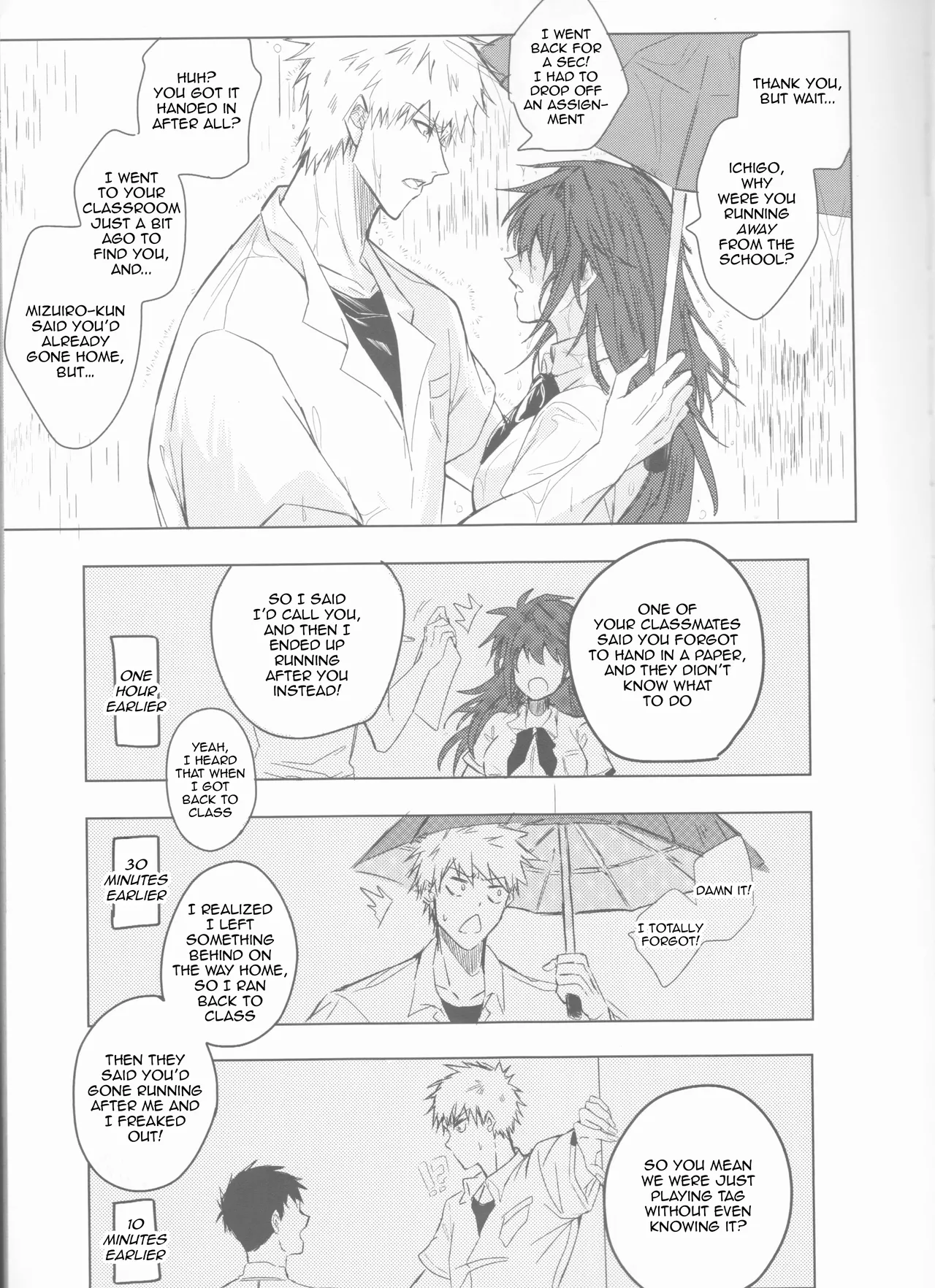 [Femme Fatale no Yuuutsu (Sagara)]Ceaseless Lustful Rain(Bleach) [English] [kireiTL] Page 7