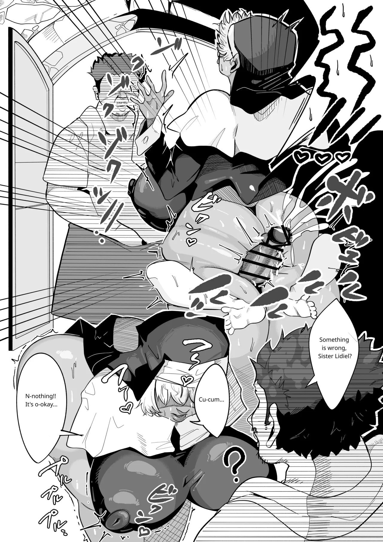 [Fusion]A quiet but assertive big-breasted, mechanical sister is violated by a cocky boy's boss monkey dick, and her whole body is covered in juices in this beastly sex scene Page 14