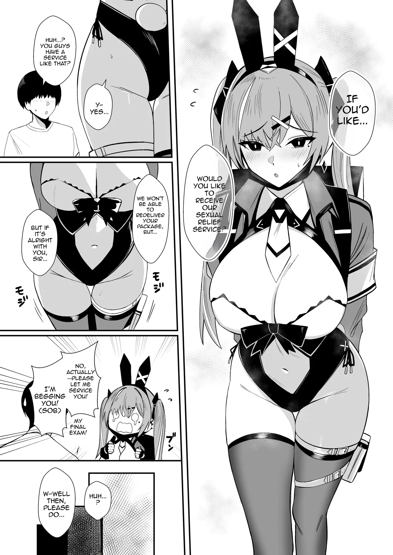 [HoneyRoad (Bee Doushi)]Haitatsu Bunny Girl to Service Ecchi 4 - Delivery Bunny Girl[English] [Digital] Page 12
