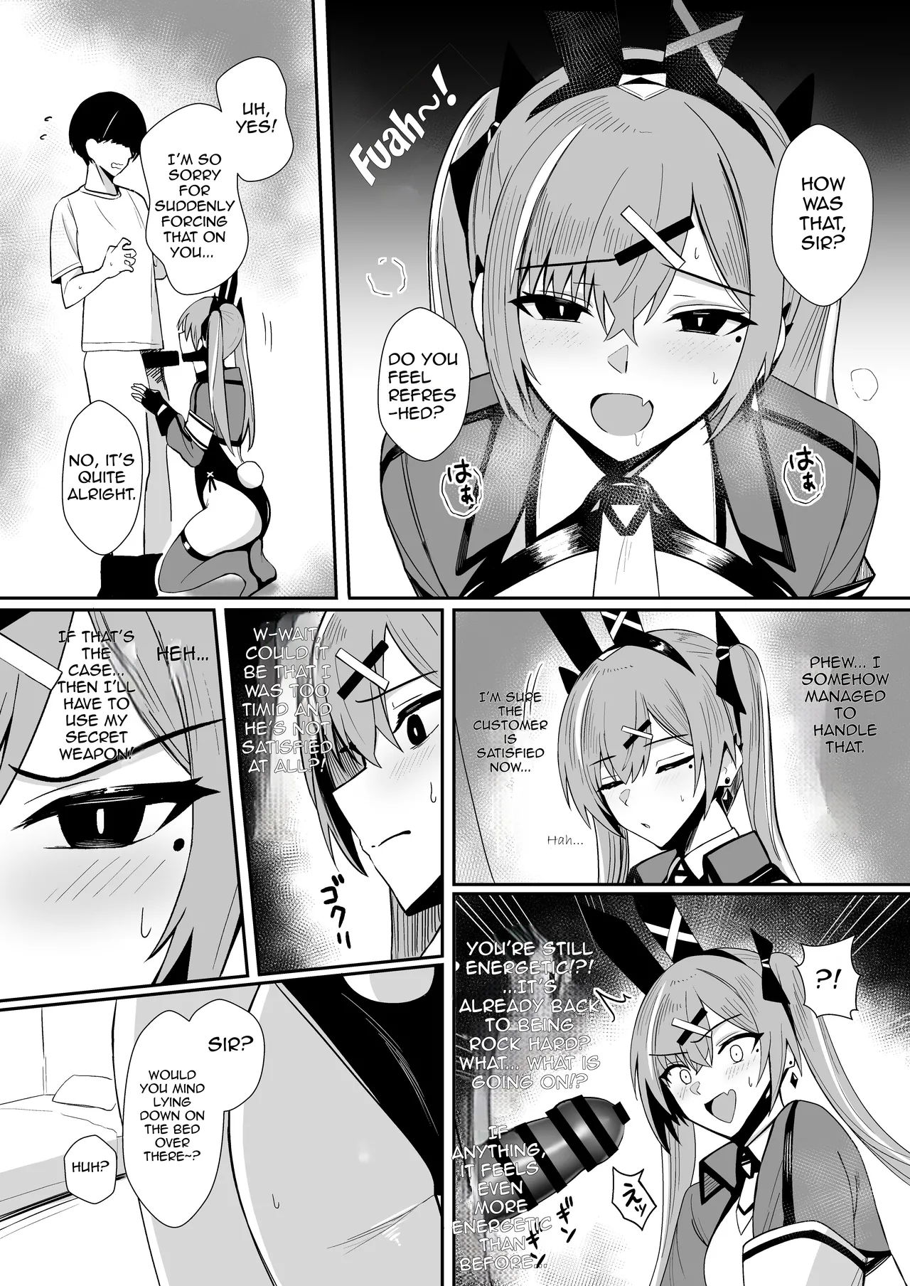 [HoneyRoad (Bee Doushi)]Haitatsu Bunny Girl to Service Ecchi 4 - Delivery Bunny Girl[English] [Digital] Page 16