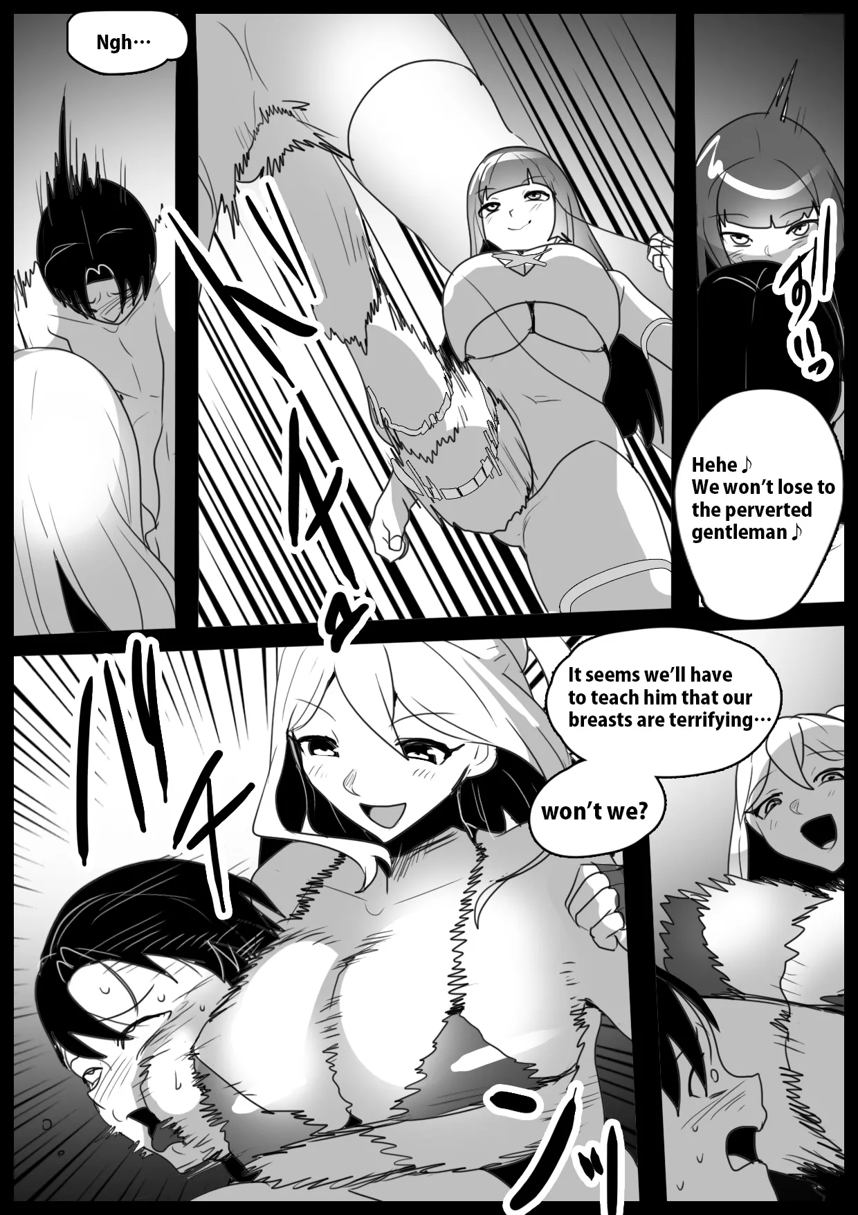 [The Nation of Head Scissors (Toppogi)]Girls Beat! -vs Yuuka & Saki-[English] Page 5