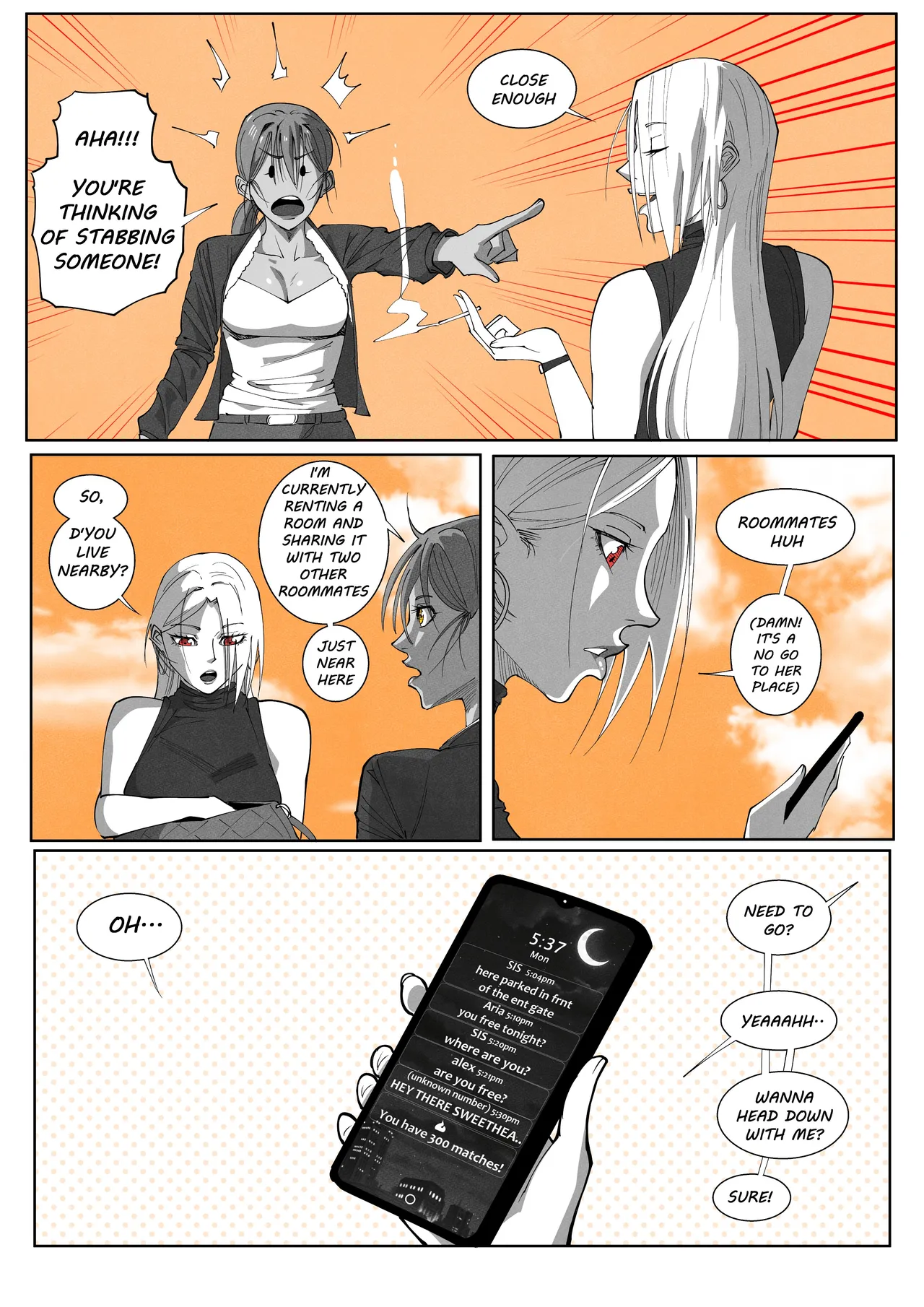 [UselessBegging]GNO: Girl's Night Out - Issue 02[public/censored][ongoing] Page 105