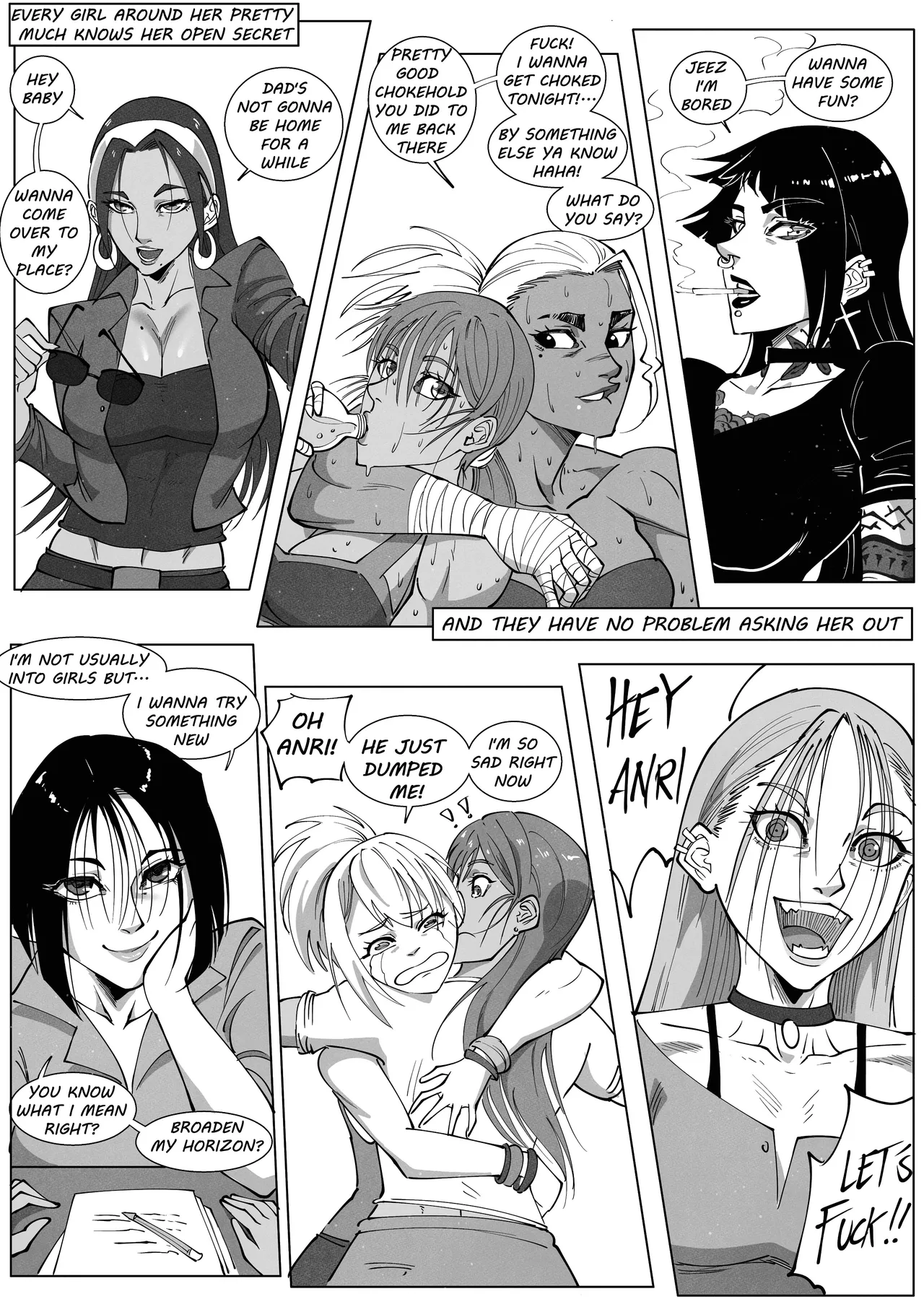 [UselessBegging]GNO: Girl's Night Out - Issue 02[public/censored][ongoing] Page 30