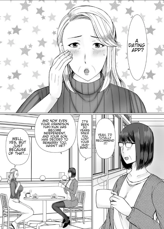 [popotto denki ichigouten]The story of how I met my Grandma on a Dating app.[Waterkujo] Page 2