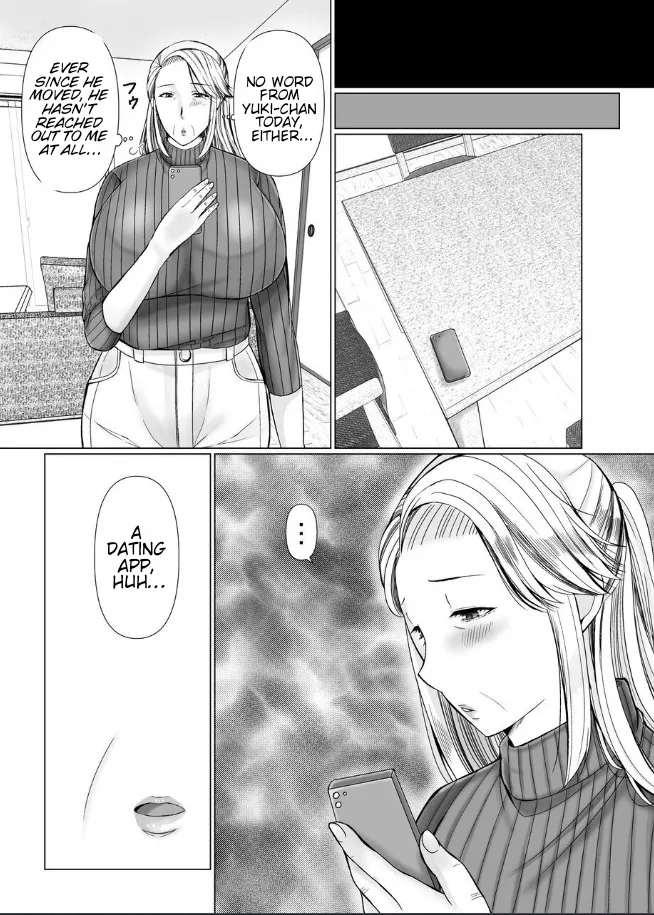 [popotto denki ichigouten]The story of how I met my Grandma on a Dating app.[Waterkujo] Page 8