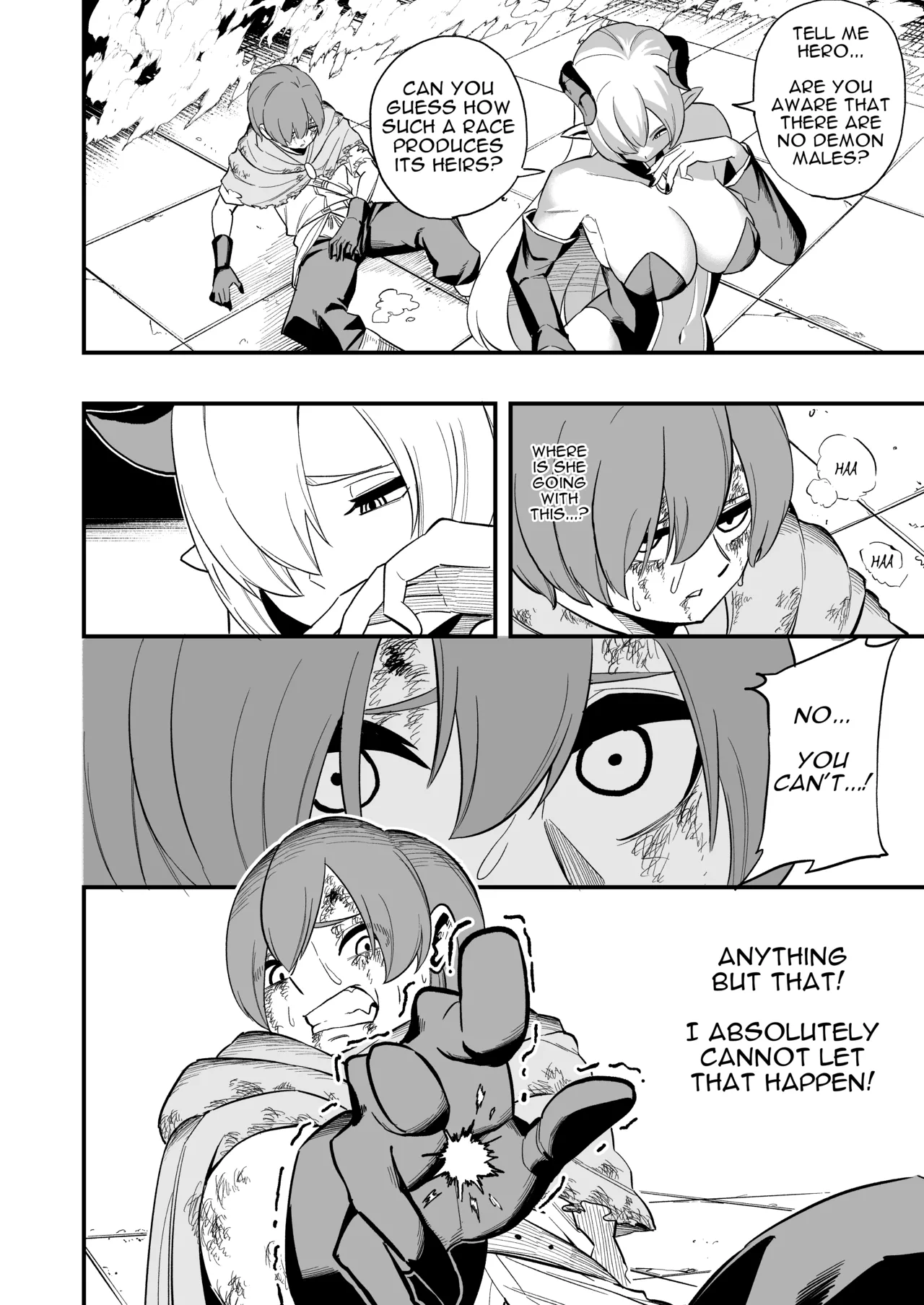 [Yamada  Bonnouji]Haiboku Yuusha | The Defeated Hero[English] Page 11