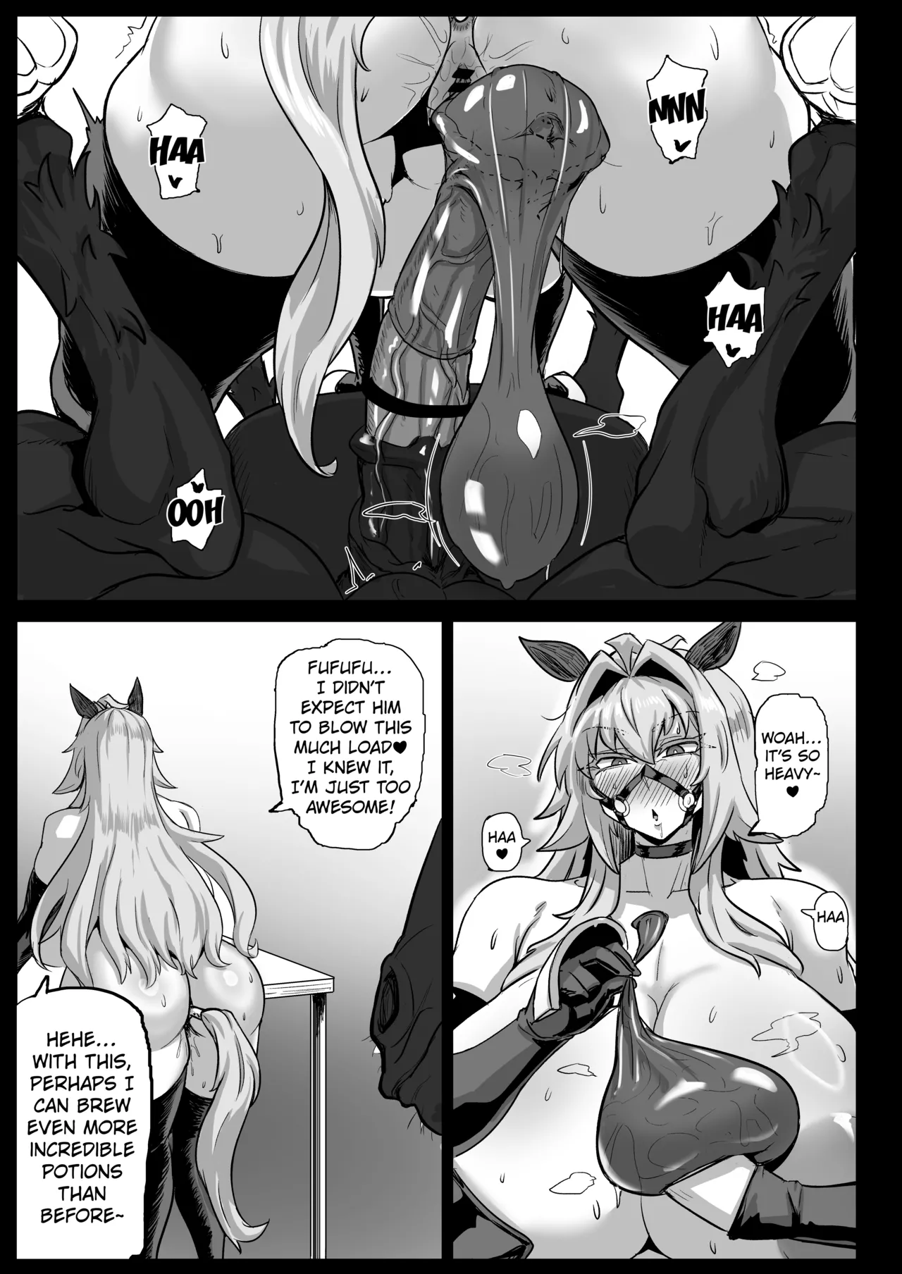 [Mousou Hunter (Exabyte)]Daikensha-sama to Uma no Himitsu Recipe II | The Secret Recipe of the Great Sage and the Horse II[English] [Kuraudo] [Digital] Page 22
