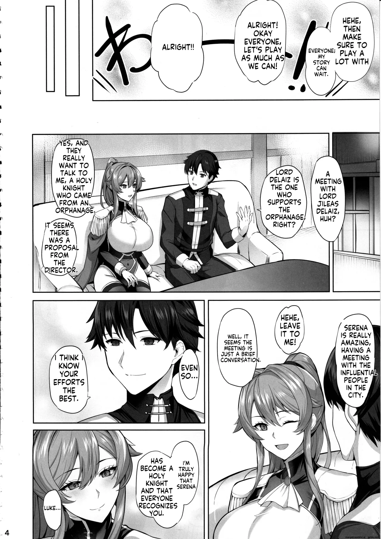 (C105) [Tamagobou (Kumakiti)]Otosareru Kishi no Hanashi | The Tale of the Seven Knights[English] [MTL] Page 6