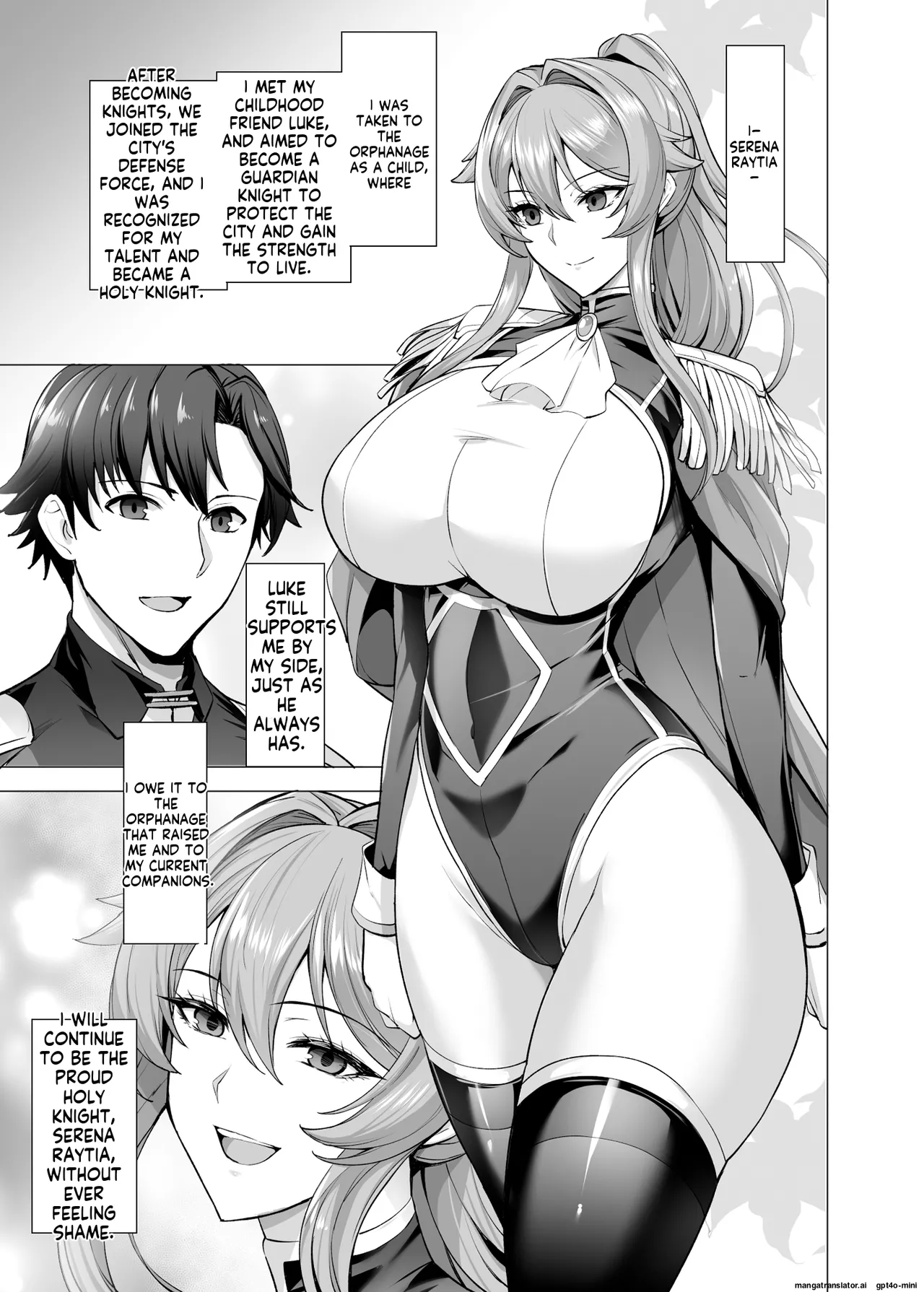 [Tamagobou (Kumakiti)]Otosareru Kishi no Hanashi 2 | The Tale of the Knight 2[English] [MTL] [Digital] Page 3