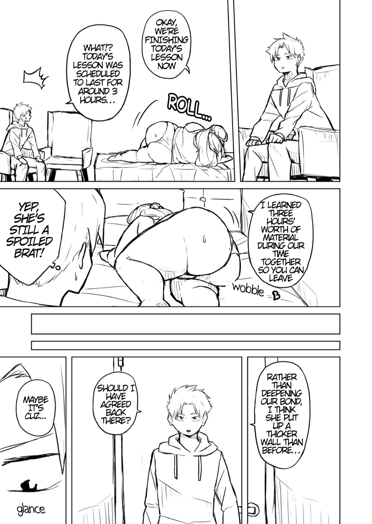 Tutor and chubby student Page 19