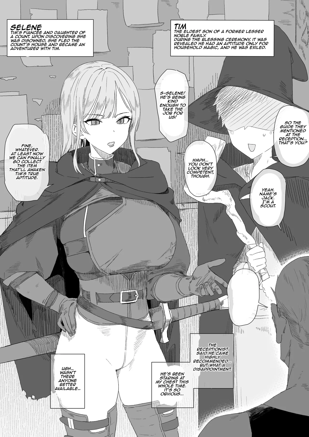 [Aoyagi Kabota]Ie o tsuihou saretemo tsuite kite kureta konyakusha ga inmon no saiin ni kusshite hoka no otoko no mono ni nacchau yatsu | My fiancée who followed me even after I was banished ends up giving in to the lewd crest’s curse and becomes another man’s woman[English] [Aishi21] Page 1