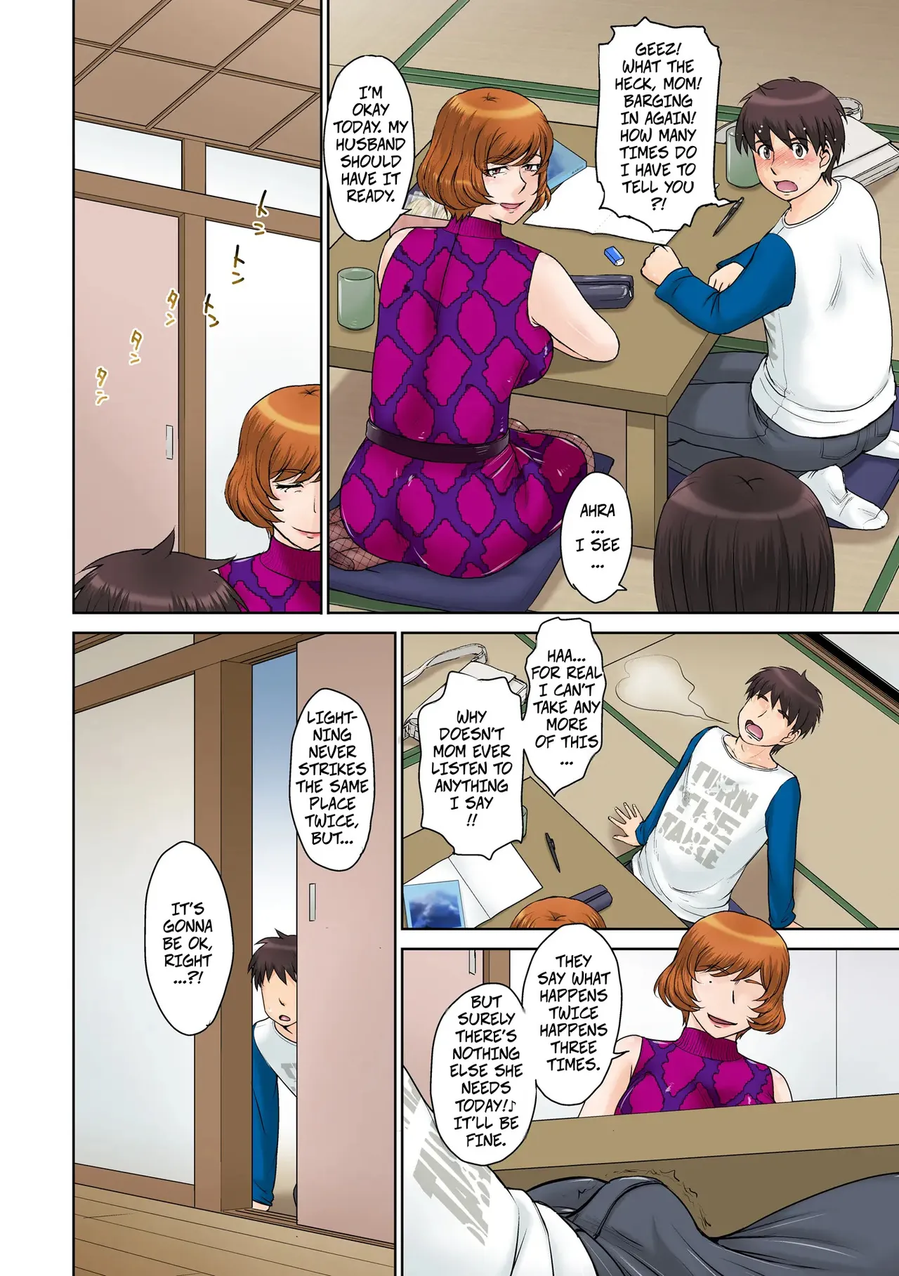 [MOON RULER (Tsukino Jyogi)]Katei Kyoushi no Oba-san to Boku | My Aunt Tutors Me[English] [CopyOf] [Digital] Page 13