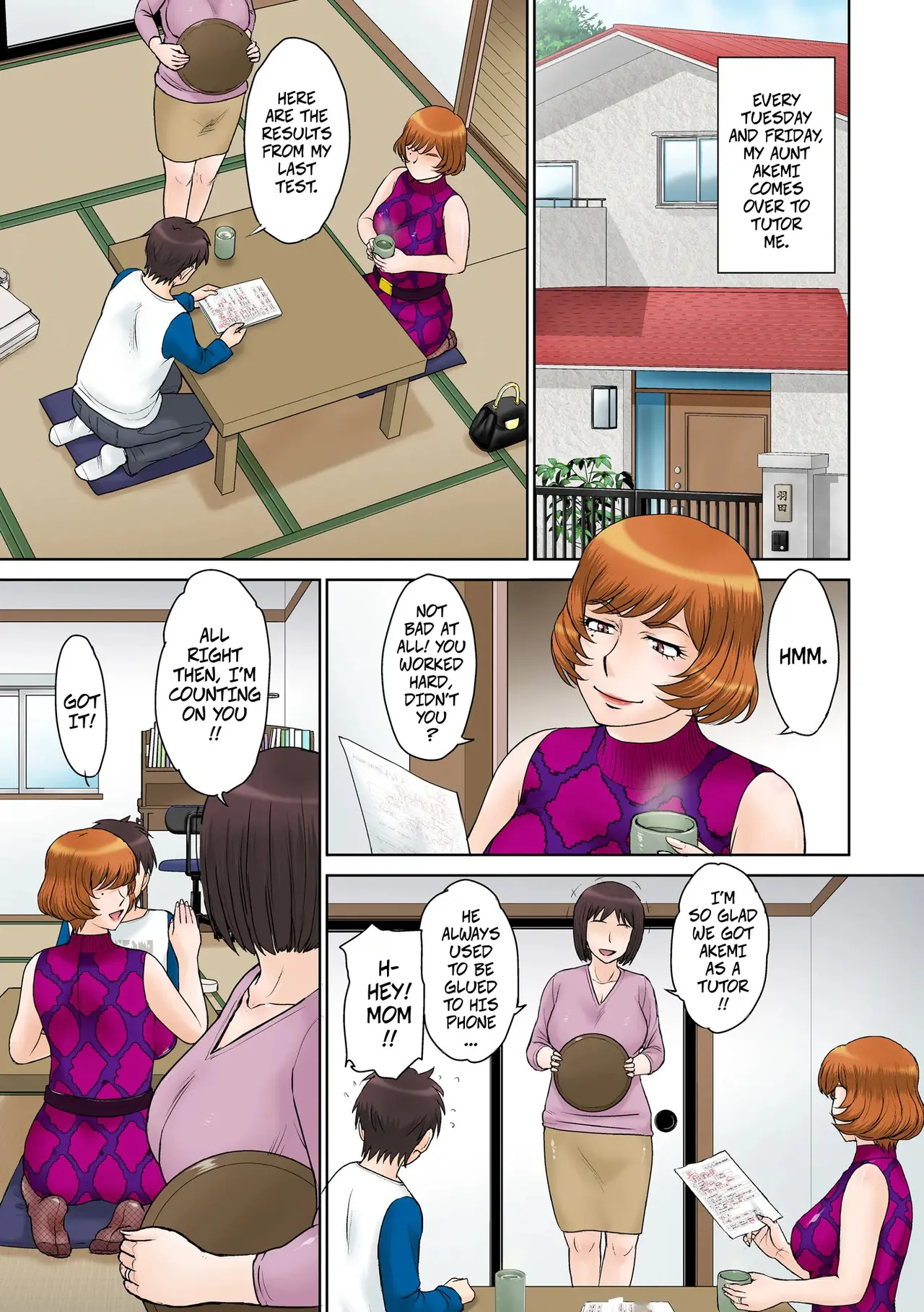 [MOON RULER (Tsukino Jyogi)]Katei Kyoushi no Oba-san to Boku | My Aunt Tutors Me[English] [CopyOf] [Digital] Page 2