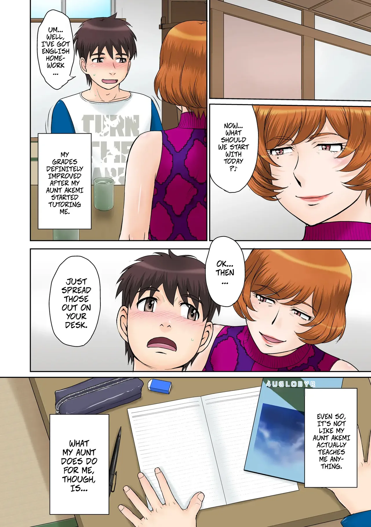 [MOON RULER (Tsukino Jyogi)]Katei Kyoushi no Oba-san to Boku | My Aunt Tutors Me[English] [CopyOf] [Digital] Page 3
