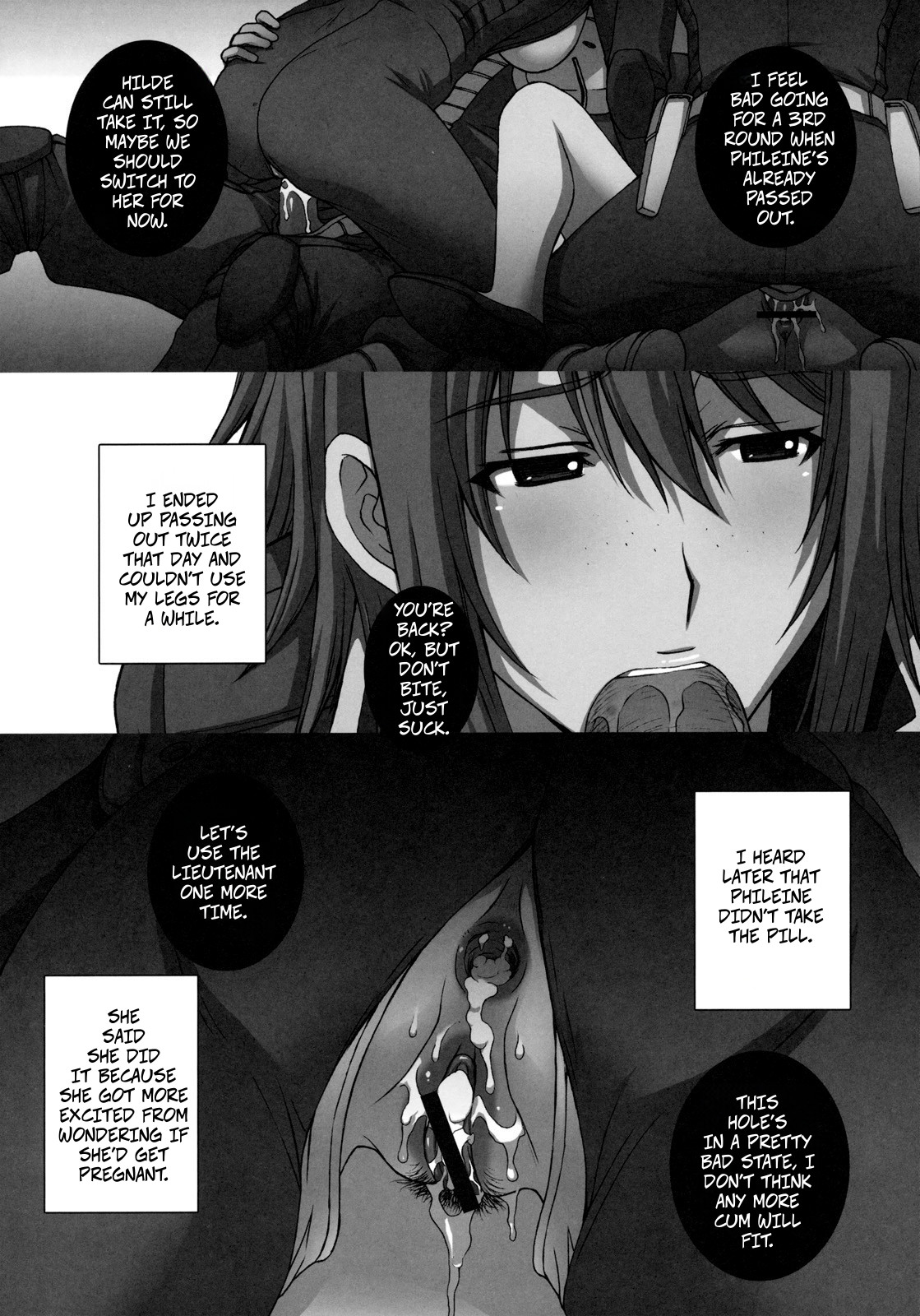 (C78) [Secret Society M (Kitahara Aki)]ZEON LostWarChronicles "The Invisible Knights Daily life" & "Jane Conty's Fall"(Mobile Suit Gundam: Lost War Chronicles) Page 11