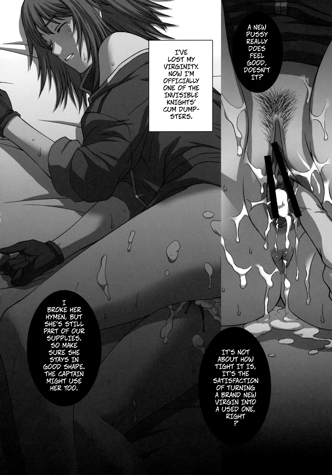 (C78) [Secret Society M (Kitahara Aki)]ZEON LostWarChronicles "The Invisible Knights Daily life" & "Jane Conty's Fall"(Mobile Suit Gundam: Lost War Chronicles) Page 5