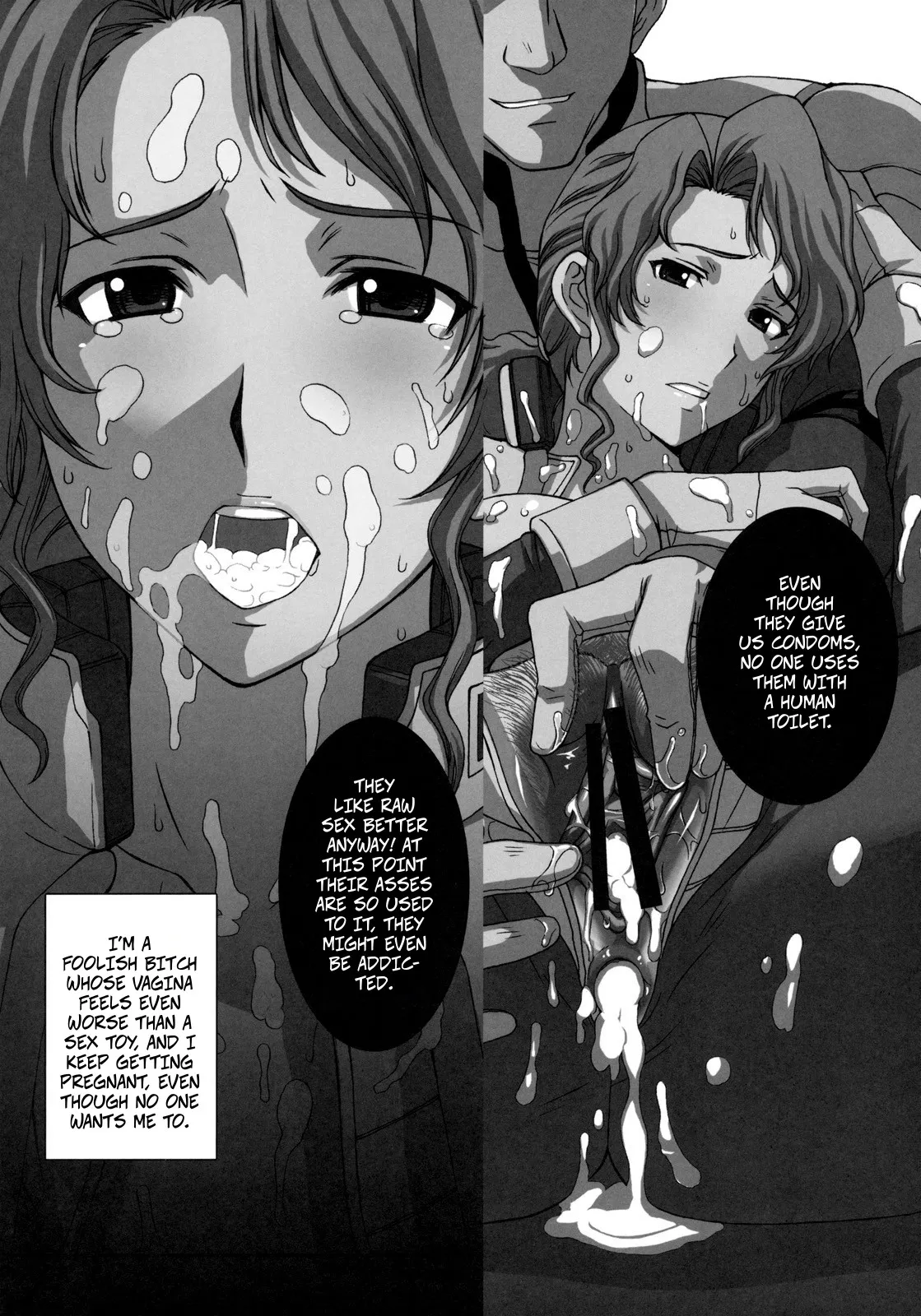 (C78) [Secret Society M (Kitahara Aki)]ZEON LostWarChronicles "The Invisible Knights Daily life" & "Jane Conty's Fall"(Mobile Suit Gundam: Lost War Chronicles) Page 8