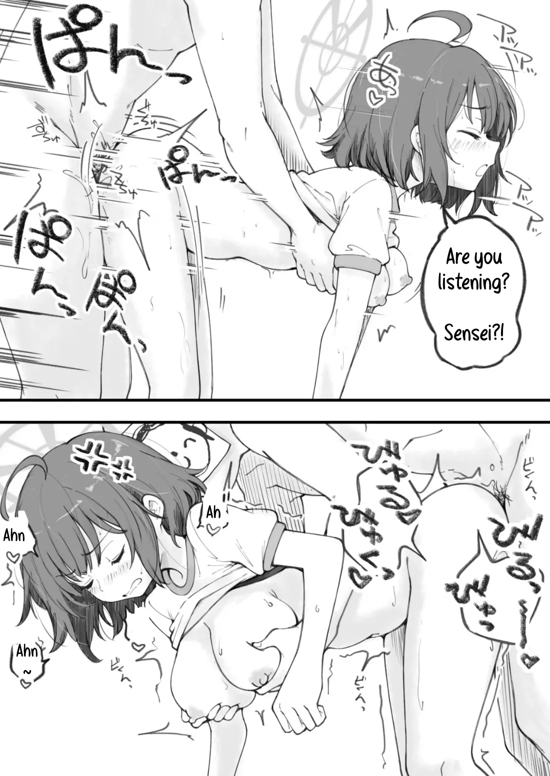 [Genma Genchi]Sensei de Umeru Ana Saki Hen | Sensei's Hole to Fill(Blue Archive) [English] [Rabbit Scanlations] Page 10