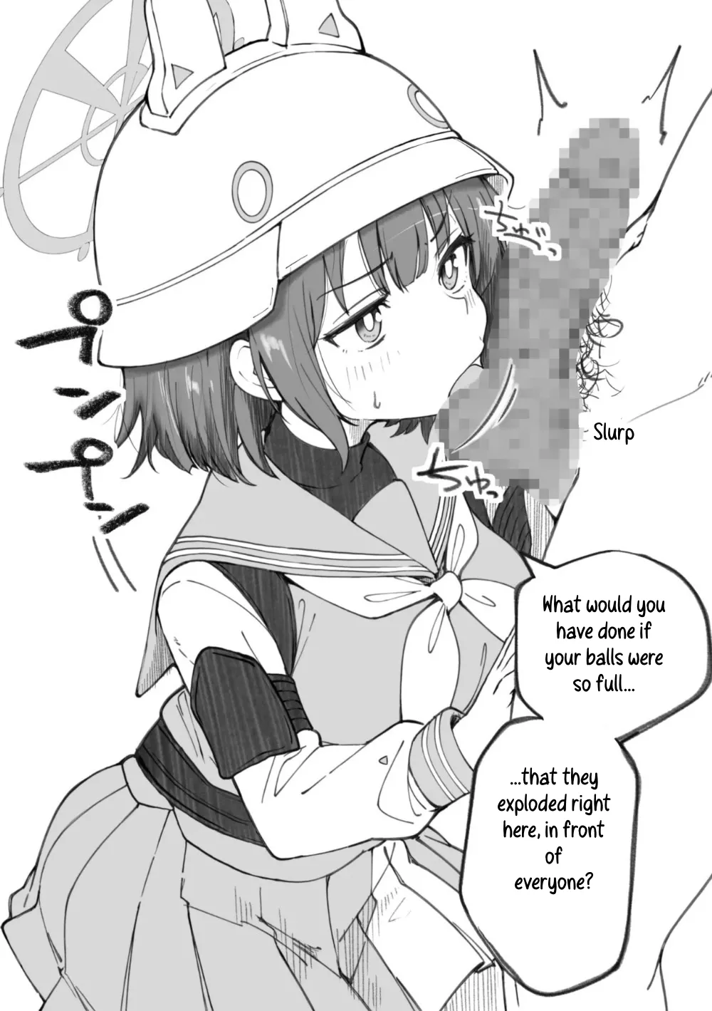 [Genma Genchi]Sensei de Umeru Ana Saki Hen | Sensei's Hole to Fill(Blue Archive) [English] [Rabbit Scanlations] Page 3