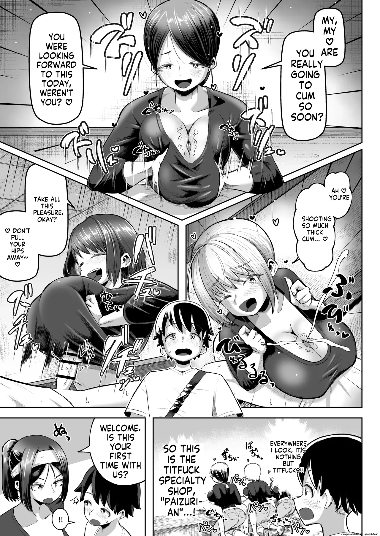 Sakutto Nukeru Ninki no Paizuri-ya-san(Reupload) Page 4