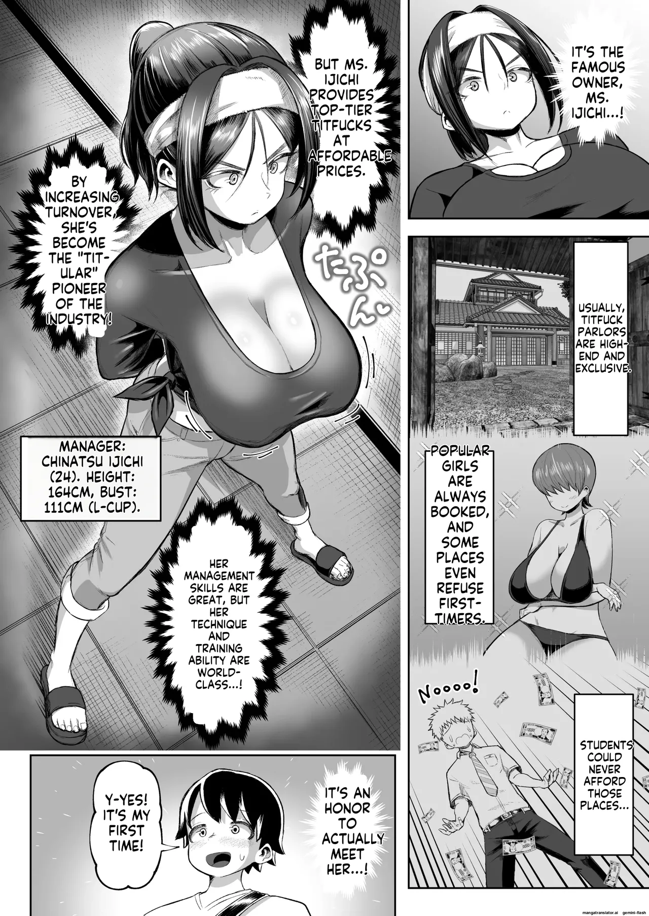 Sakutto Nukeru Ninki no Paizuri-ya-san(Reupload) Page 5