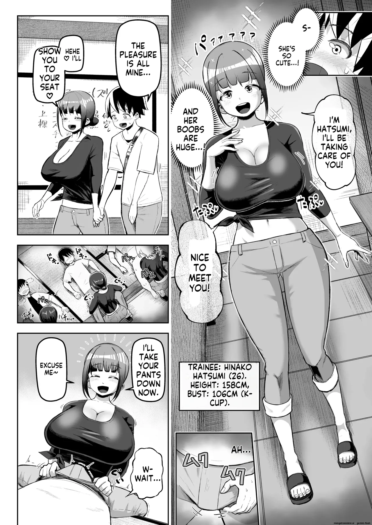 Sakutto Nukeru Ninki no Paizuri-ya-san(Reupload) Page 7