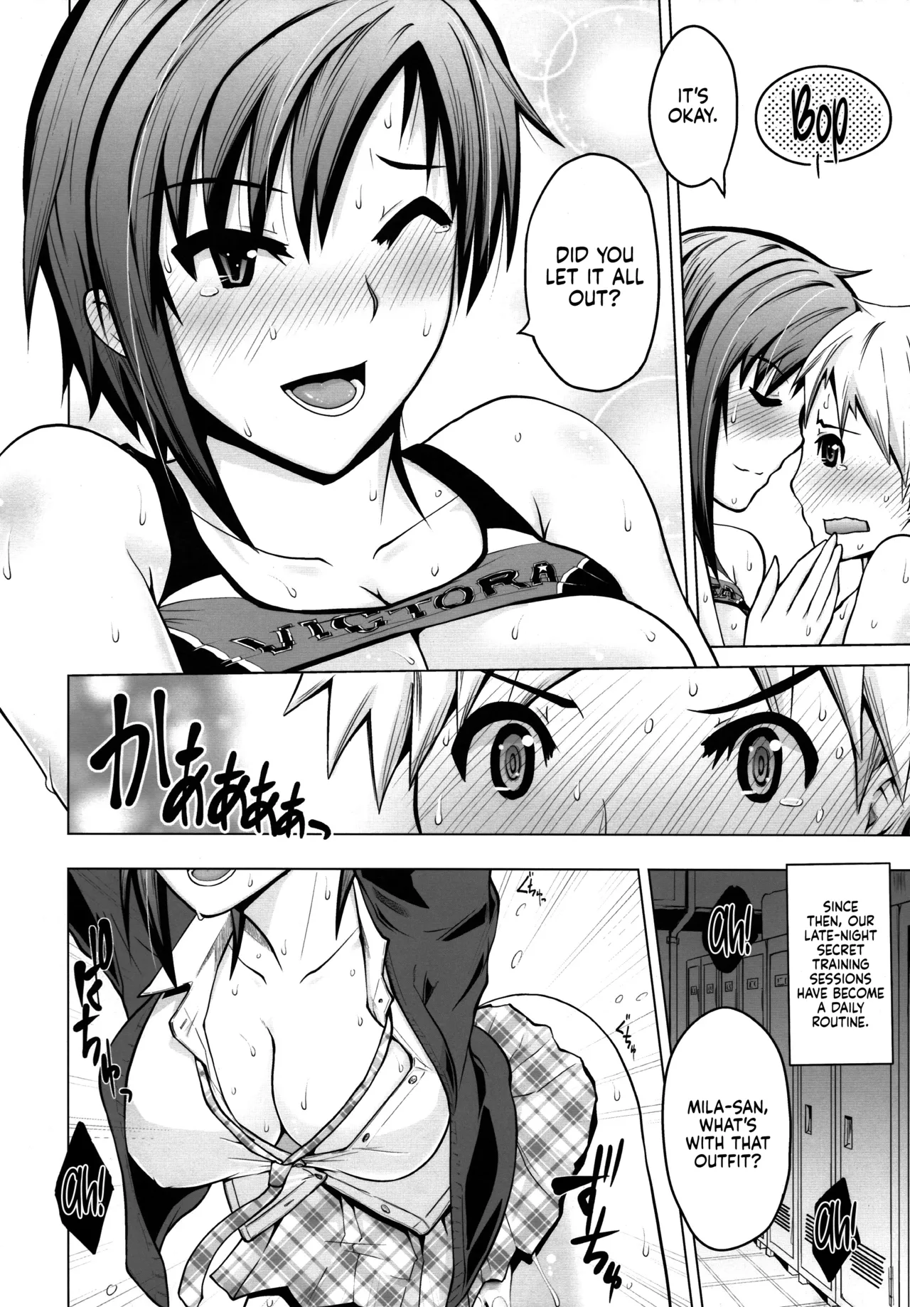 (COMIC1☆9) [Bizen Dorobune Koubou (Bizen Dorobune)]Ase no Niau Sougoukakutouka ga Shotakko to Love Love H Suru Hanashi | The Story of an MMA Fighter Who Looks Good in Sweat Having Lovey-Dovey Sex with a Shota Boy(Dead or Alive) [English] [Sonarin迫] Page 20