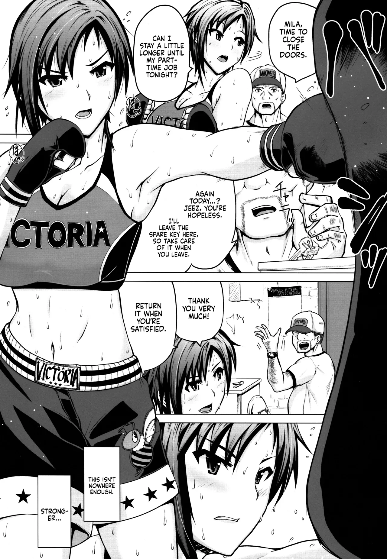 (COMIC1☆9) [Bizen Dorobune Koubou (Bizen Dorobune)]Ase no Niau Sougoukakutouka ga Shotakko to Love Love H Suru Hanashi | The Story of an MMA Fighter Who Looks Good in Sweat Having Lovey-Dovey Sex with a Shota Boy(Dead or Alive) [English] [Sonarin迫] Page 5
