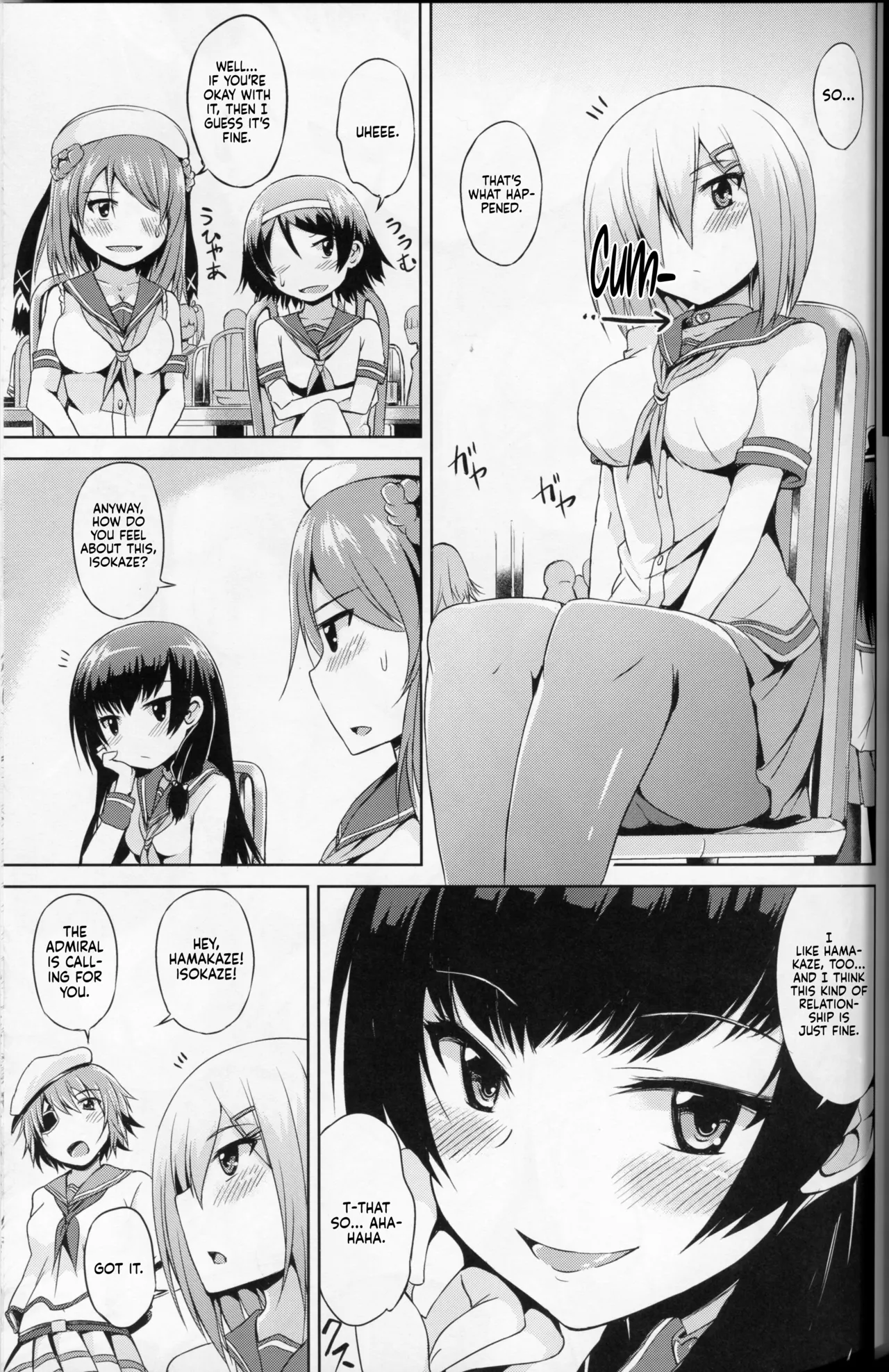 (SC2016 Winter) [Mizuwari Neko (Toyo)]Kuchikukan M-kaze | Masochistic Destroyer Hamakaze(Kantai Collection -KanColle-) [English] [Sonarin迫] Page 28