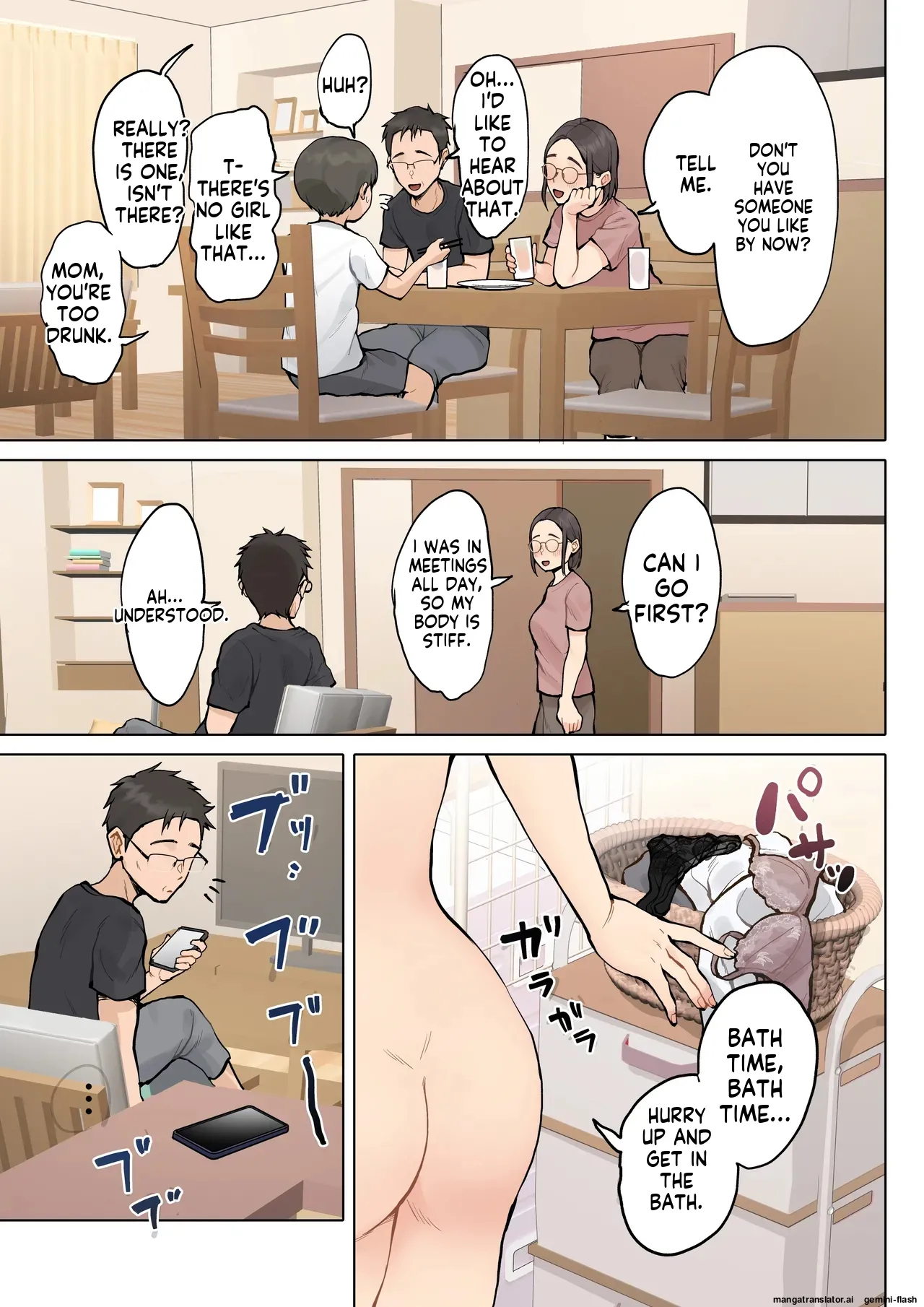 [Fujisaki Chiro]Jukujo no Oba-san ni Kawaii o Renko Shichau Yabai Oikko no Hanashi 2[English] [MTL] Page 62
