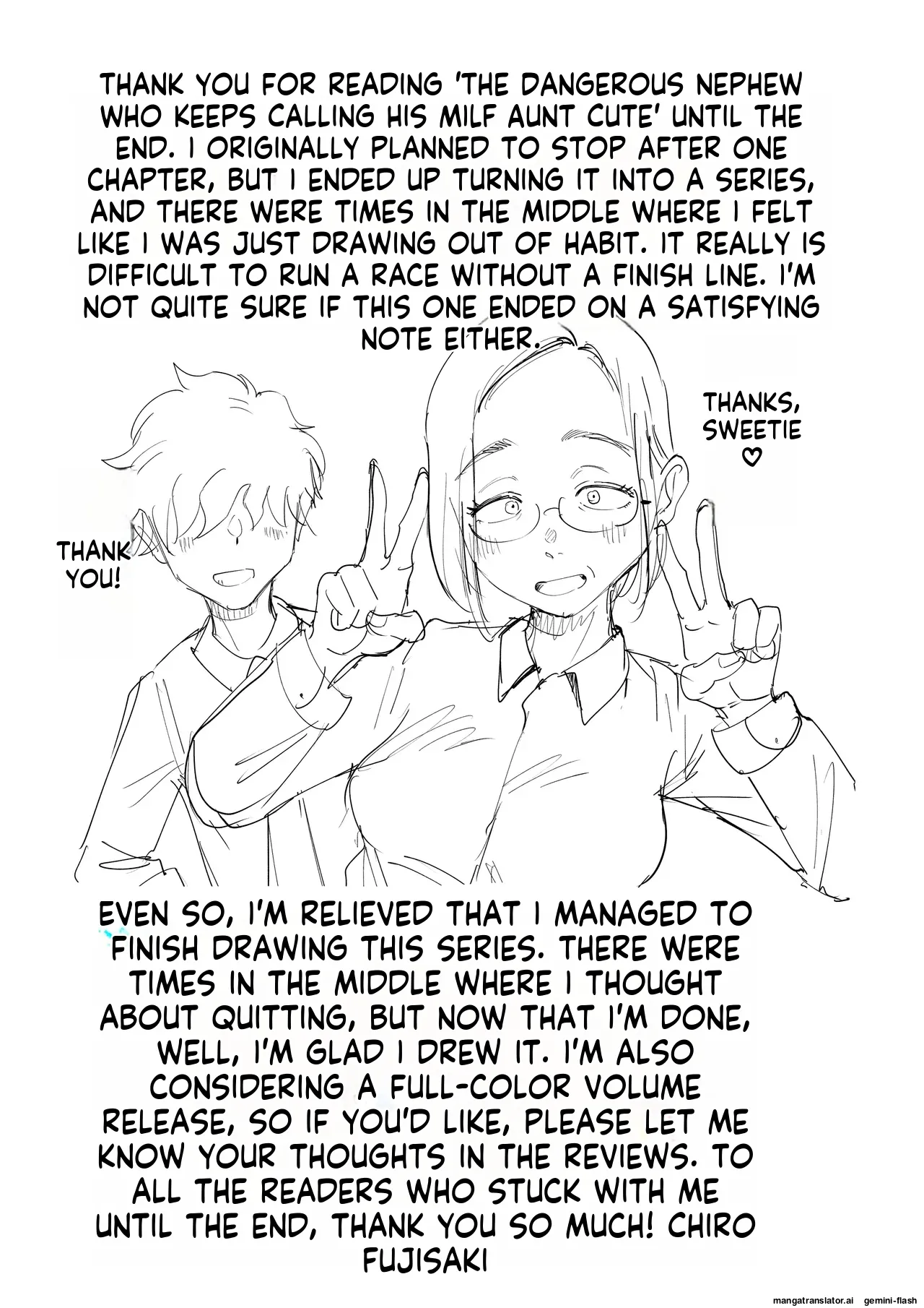 [Fujisaki Chiro]Jukujo no Oba-san ni Kawaii o Renko Shichau Yabai Oikko no Hanashi 3.0 | The Creepy Nephew Who Keeps Calling His MILF Aunt "Cute"[English] [MTL] Page 100