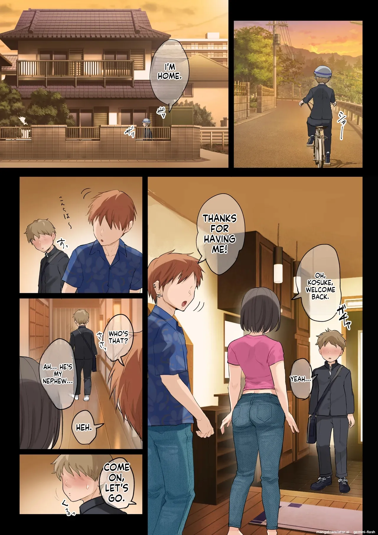 [Fujisaki Chiro]Jukujo no Oba-san ni Kawaii o Renko Shichau Yabai Oikko no Hanashi 3.0 | The Creepy Nephew Who Keeps Calling His MILF Aunt "Cute"[English] [MTL] Page 20