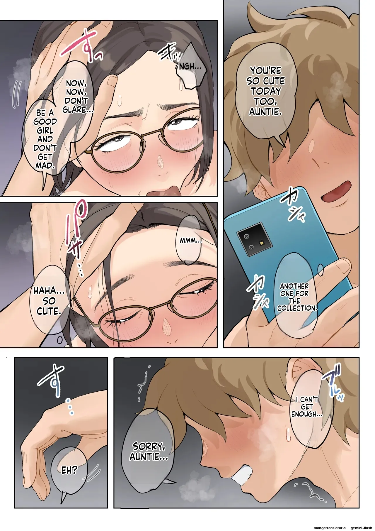 [Fujisaki Chiro]Jukujo no Oba-san ni Kawaii o Renko Shichau Yabai Oikko no Hanashi 3.0 | The Creepy Nephew Who Keeps Calling His MILF Aunt "Cute"[English] [MTL] Page 56