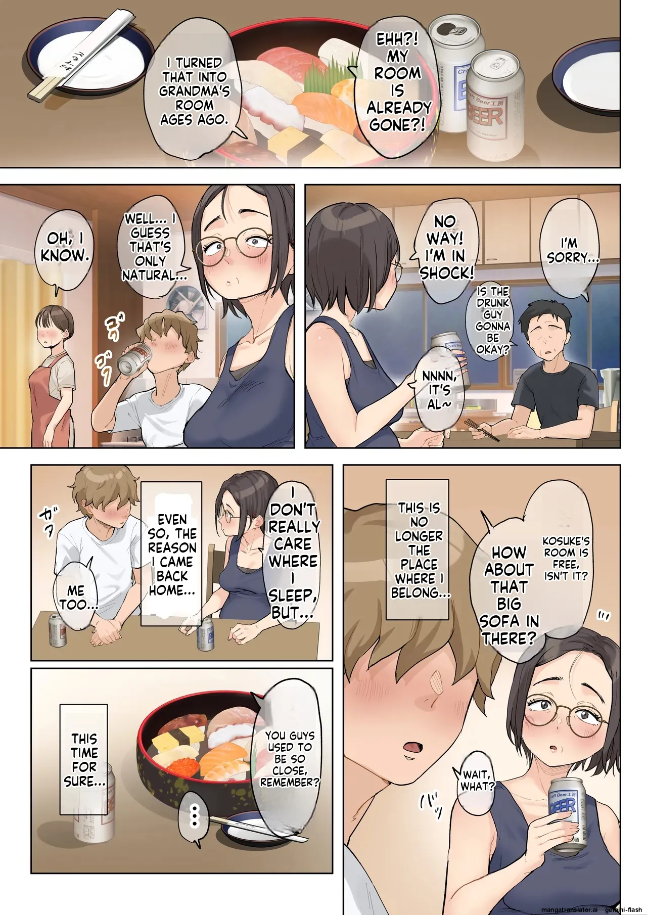 [Fujisaki Chiro]Jukujo no Oba-san ni Kawaii o Renko Shichau Yabai Oikko no Hanashi 3.0 | The Creepy Nephew Who Keeps Calling His MILF Aunt "Cute"[English] [MTL] Page 98