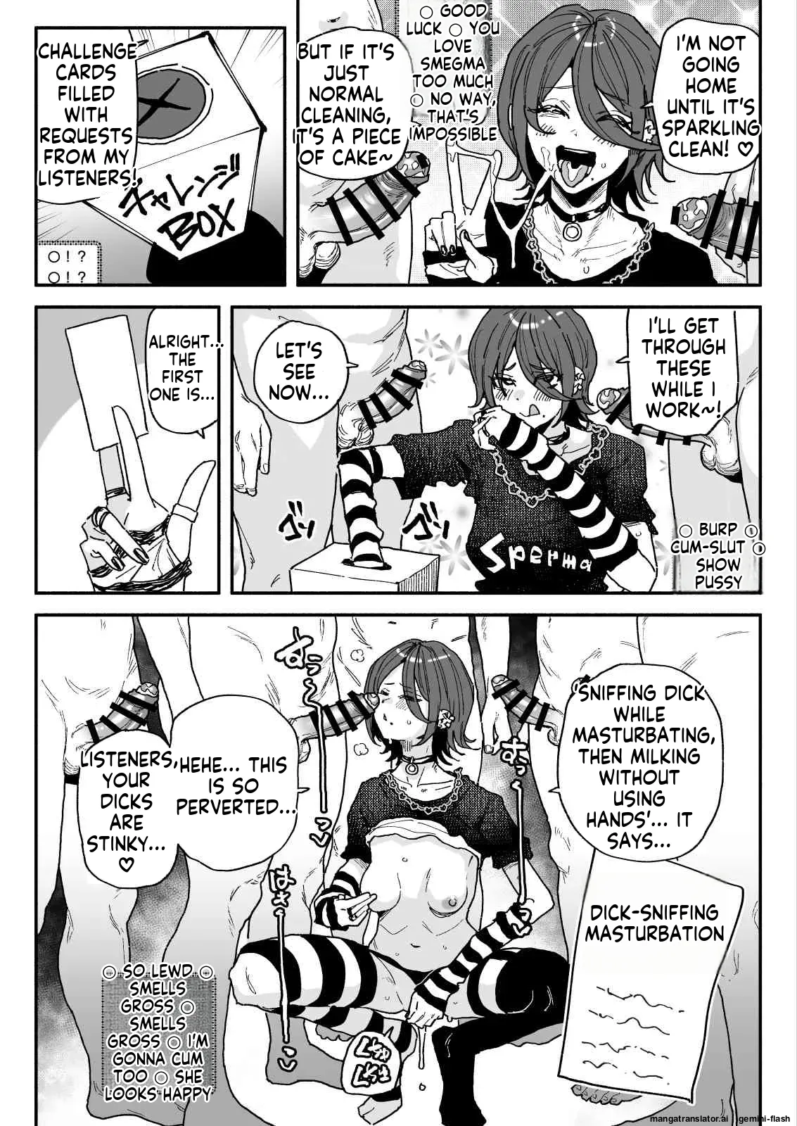 [Yuuki Fuumi]Chin sniffing broadcaster: I can't go home project[English MTL] Page 3