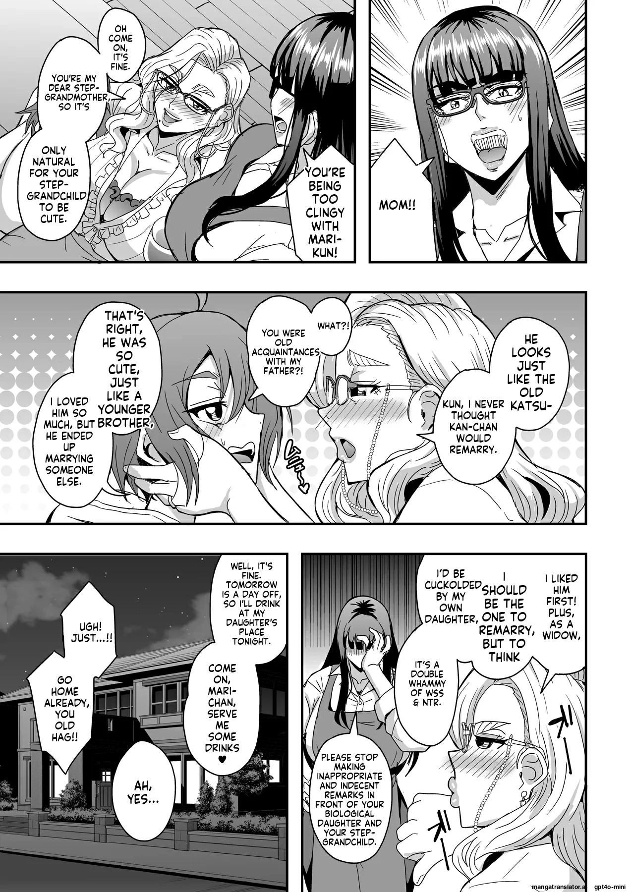 [MEAN MACHINE (Mifune Seijirou)]Kyoushi to Mama to Koibito no Kao 2 Gisobo Mizoguchi Aoi Hen[English] [Digital] Page 4