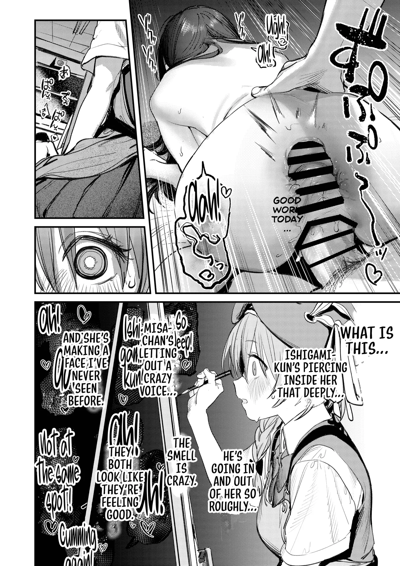 [Momojiru Teien (Momokumo)]Bijutsubu Harem Katsudou Nisshi ~Senpai no Slump Kaishou ni Kyouryoku shitara, Ikioi de 3P suru Koto ni Natta Hanashi~ | Art Club Harem Activity Log: How Helping My Senior Get Over Her Slump Led to a Threesome in the Heat of the Moment[English] [Sonarin迫] [Digital] Page 25