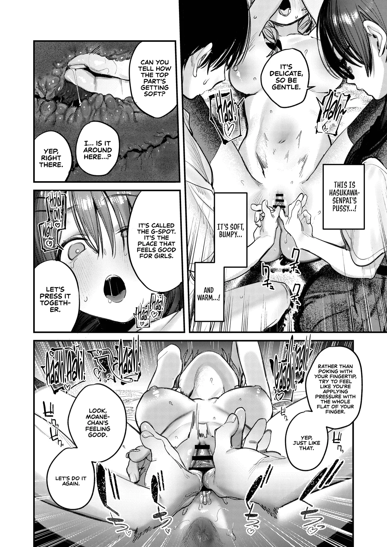 [Momojiru Teien (Momokumo)]Bijutsubu Harem Katsudou Nisshi ~Senpai no Slump Kaishou ni Kyouryoku shitara, Ikioi de 3P suru Koto ni Natta Hanashi~ | Art Club Harem Activity Log: How Helping My Senior Get Over Her Slump Led to a Threesome in the Heat of the Moment[English] [Sonarin迫] [Digital] Page 43
