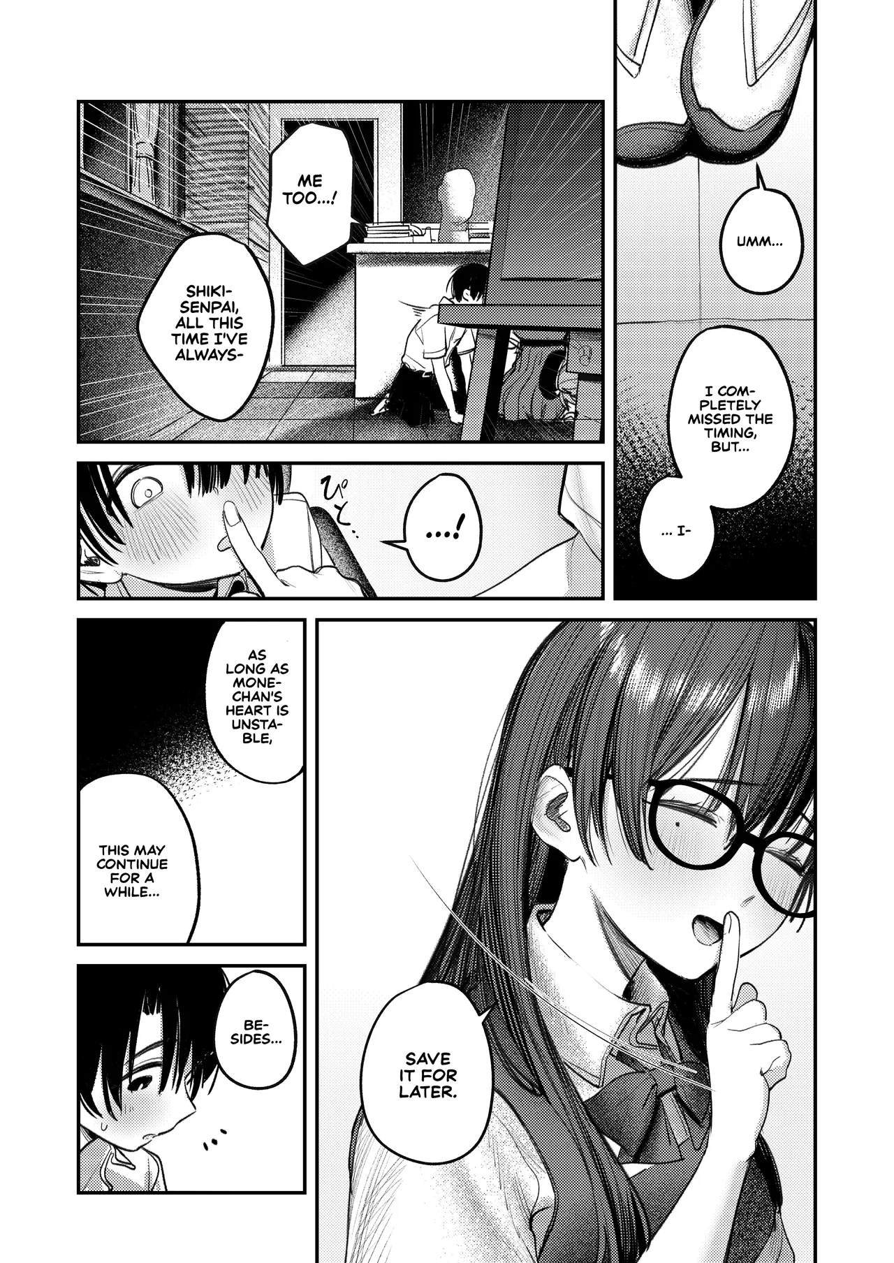 [Momojiru Teien (Momokumo)]Bijutsubu Harem Katsudou Nisshi ~Senpai no Slump Kaishou ni Kyouryoku shitara, Ikioi de 3P suru Koto ni Natta Hanashi~ | Art Club Harem Activity Log: How Helping My Senior Get Over Her Slump Led to a Threesome in the Heat of the Moment[English] [Sonarin迫] [Digital] Page 64
