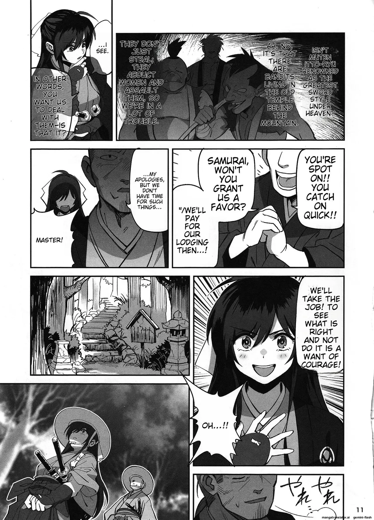 (C106) [Dokudami (Okita Ababa)]Manadeshi ga Touzoku ni Netorareta Hanashi + Paper C106[English] Page 7