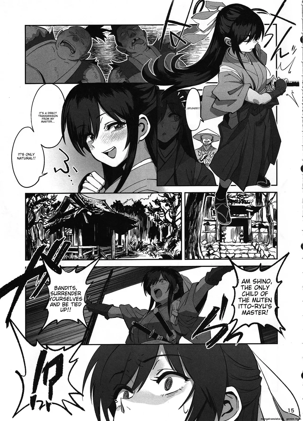 (C106) [Dokudami (Okita Ababa)]Manadeshi ga Touzoku ni Netorareta Hanashi + Paper C106[English] Page 11