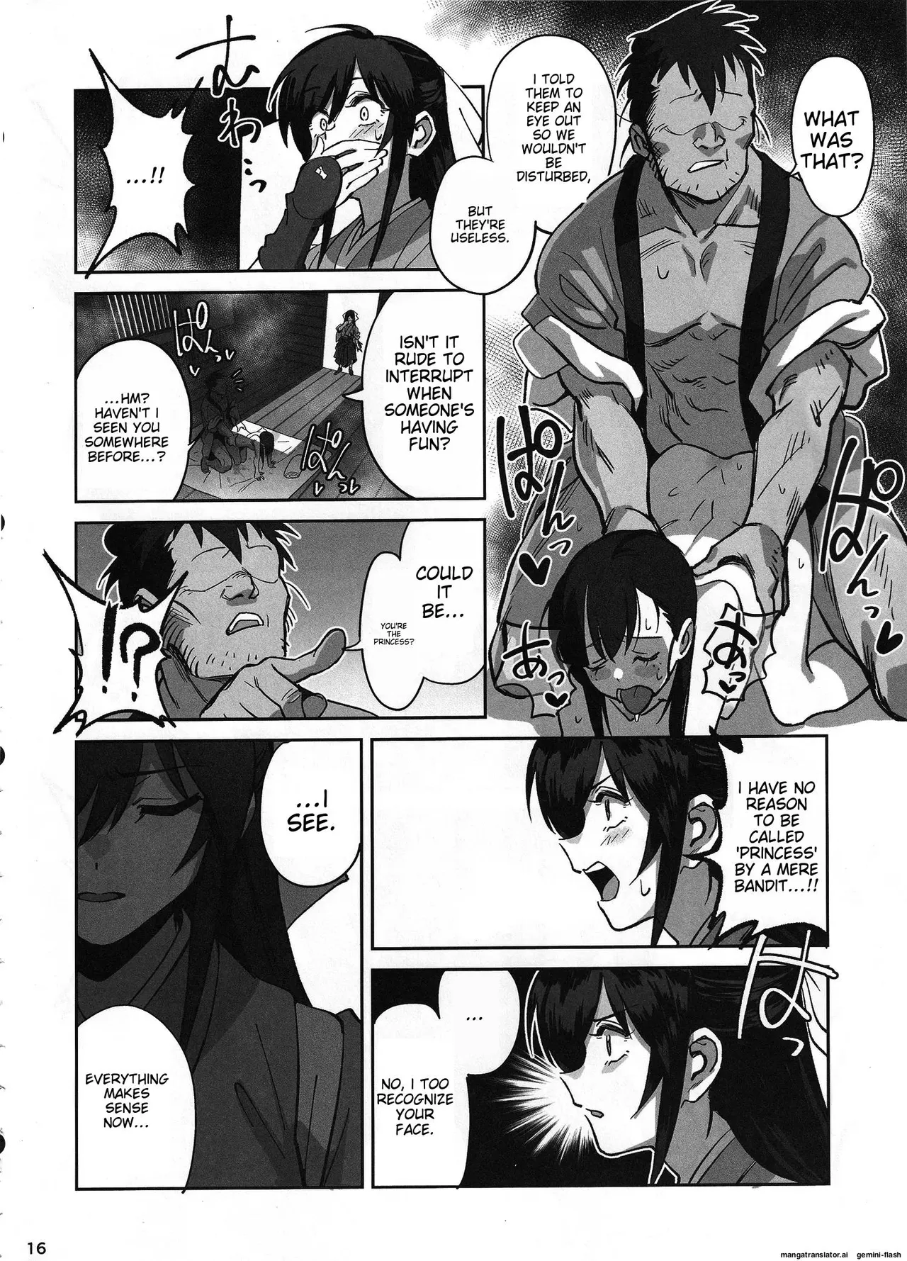 (C106) [Dokudami (Okita Ababa)]Manadeshi ga Touzoku ni Netorareta Hanashi + Paper C106[English] Page 12
