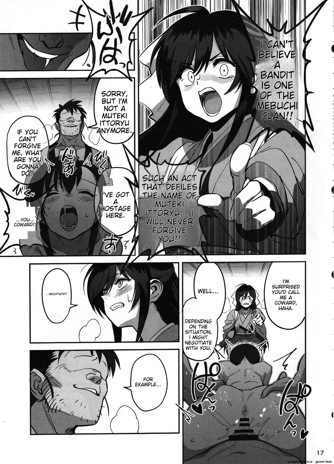 (C106) [Dokudami (Okita Ababa)]Manadeshi ga Touzoku ni Netorareta Hanashi + Paper C106[English] Page 13
